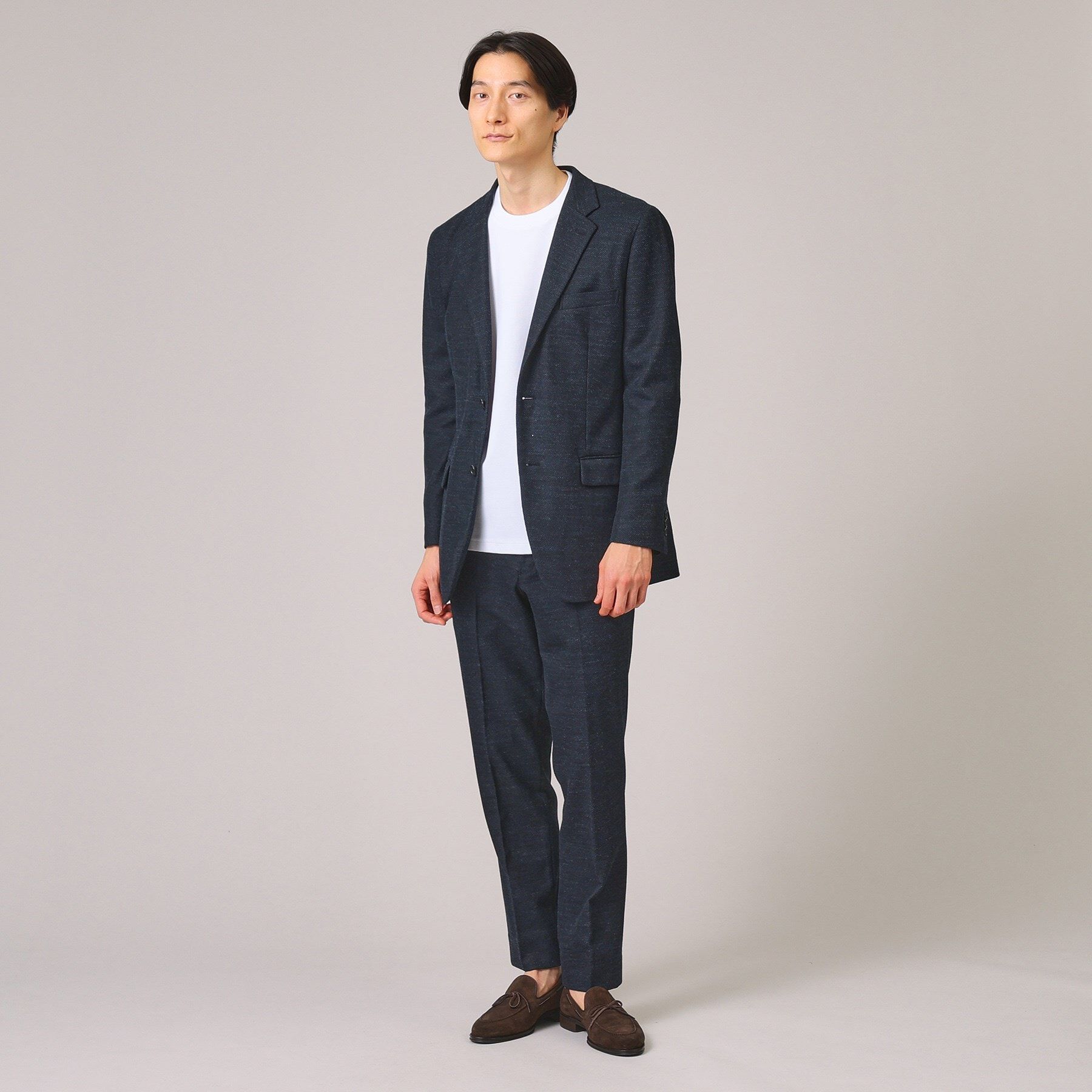 TAKEO KIKUCHI「【尾州織】ウールブレンド ハニカムメッシュ パンツ」|その他|