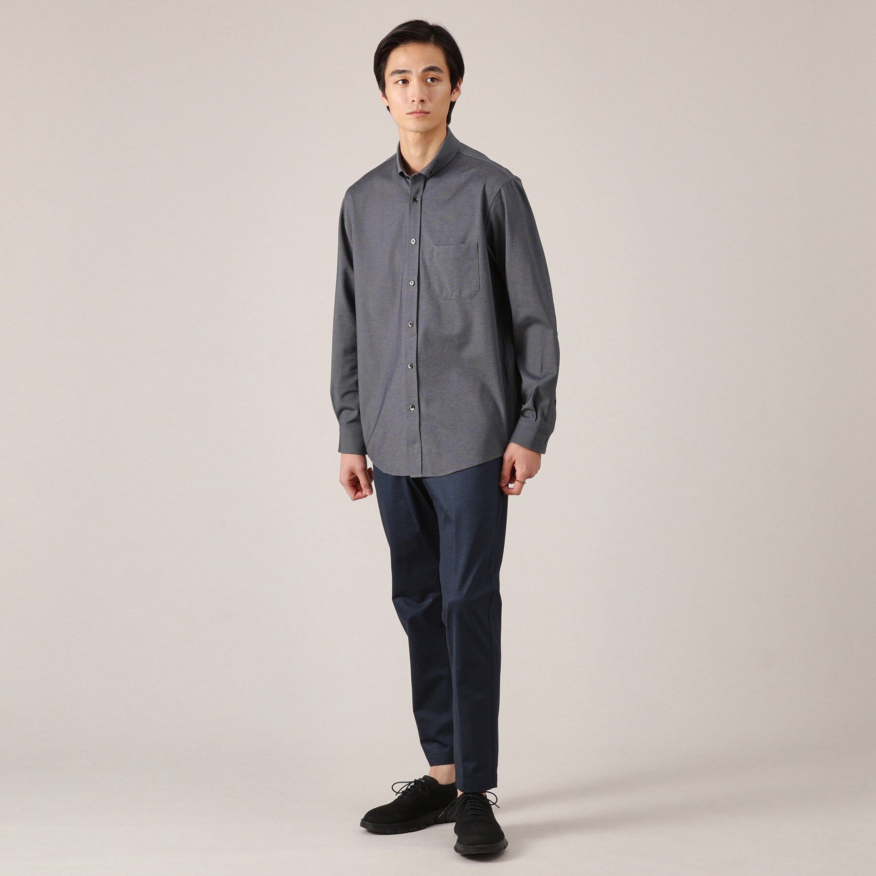 TAKEO KIKUCHI「【ONOFF兼用】モクロディ－ ボタンダウンシャツ」|シャツ・ブラウス|