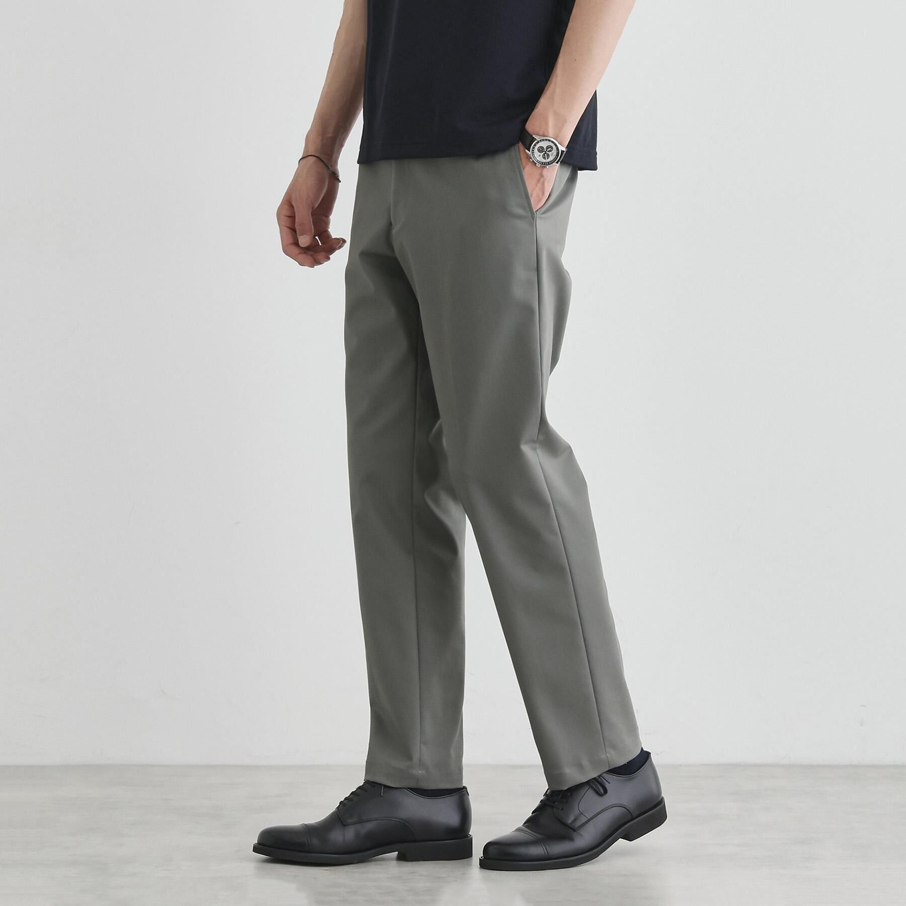 TAKEO KIKUCHI「【LIMITED】ストレッチ チノパンツ」|その他|カーキ(027)