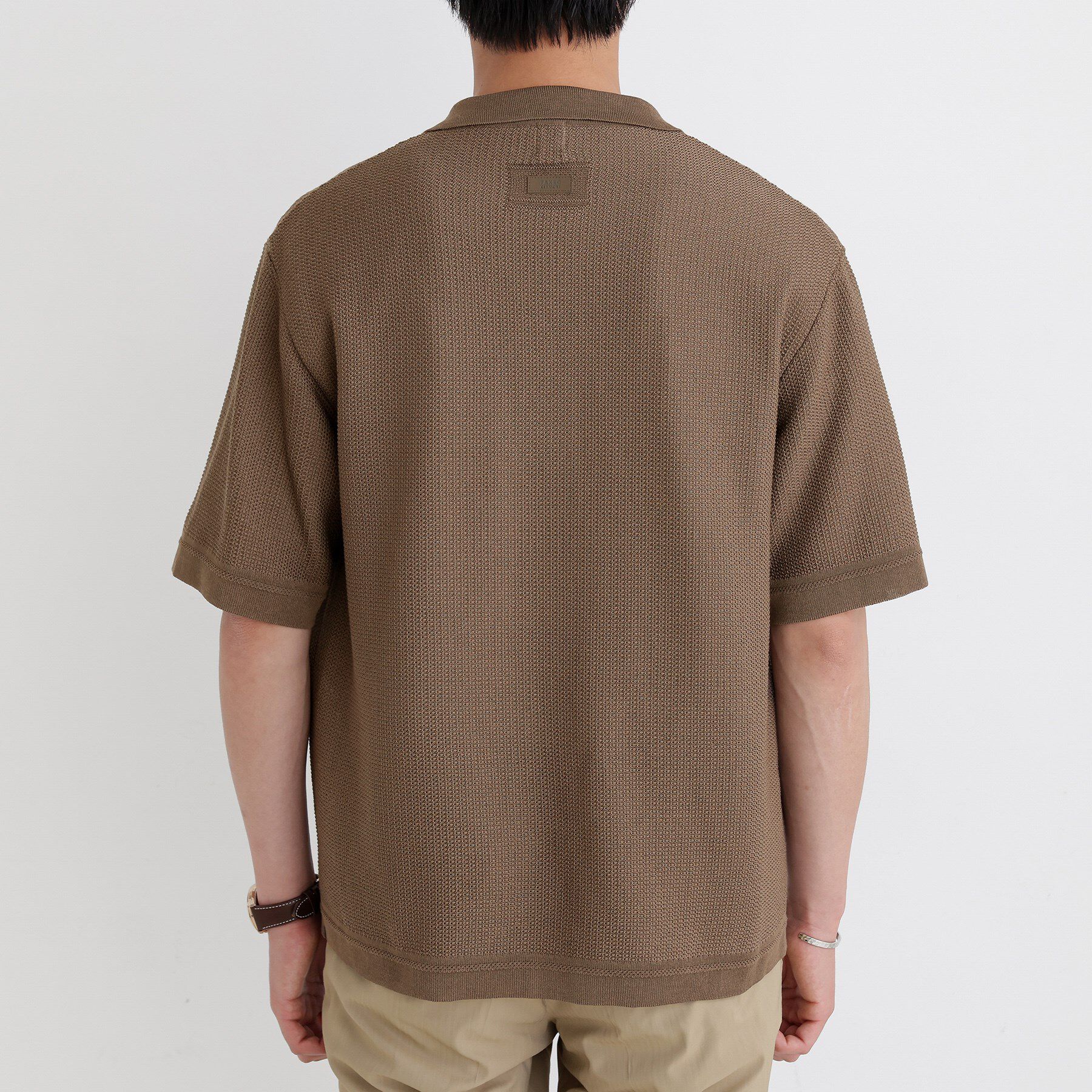 TAKEO KIKUCHI「ニットシャツ カーディガン」|カーディガン|