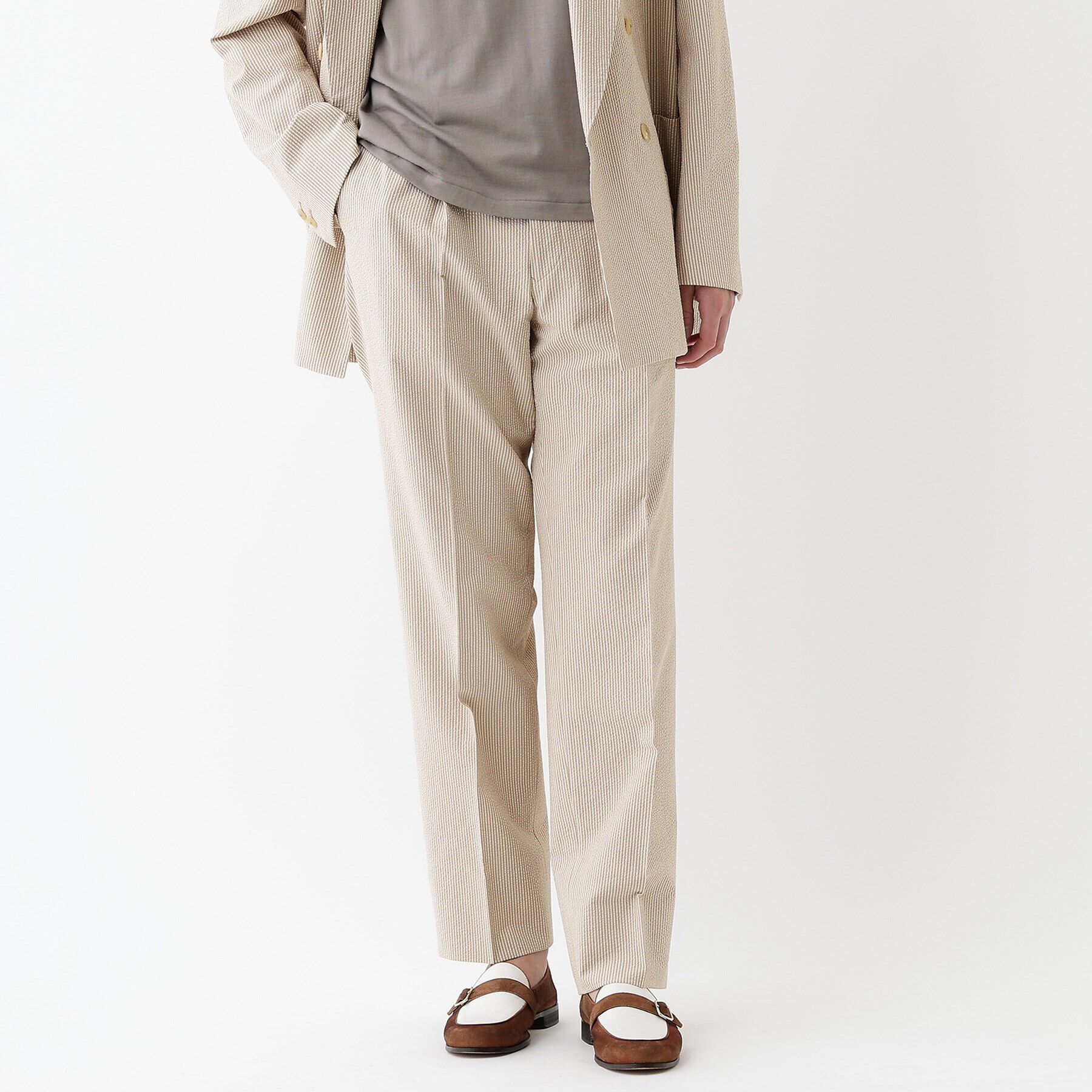 TAKEO KIKUCHI「【THE FLAGSHIP】サッカー2WAYストレッチ パンツ」|その他|