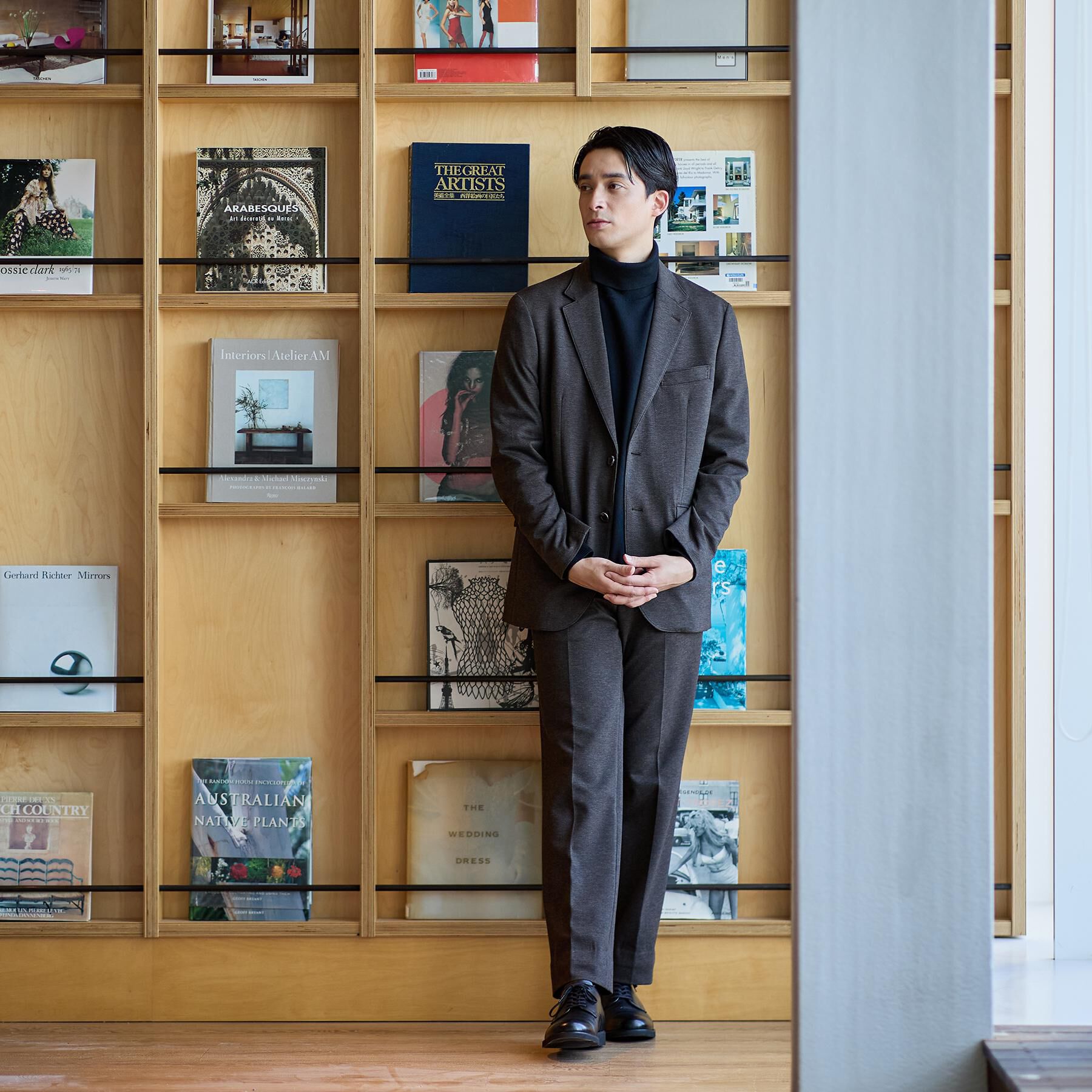 TAKEO KIKUCHI「【None Of Stress】アクティブジャージ 千鳥 パンツ」|その他|