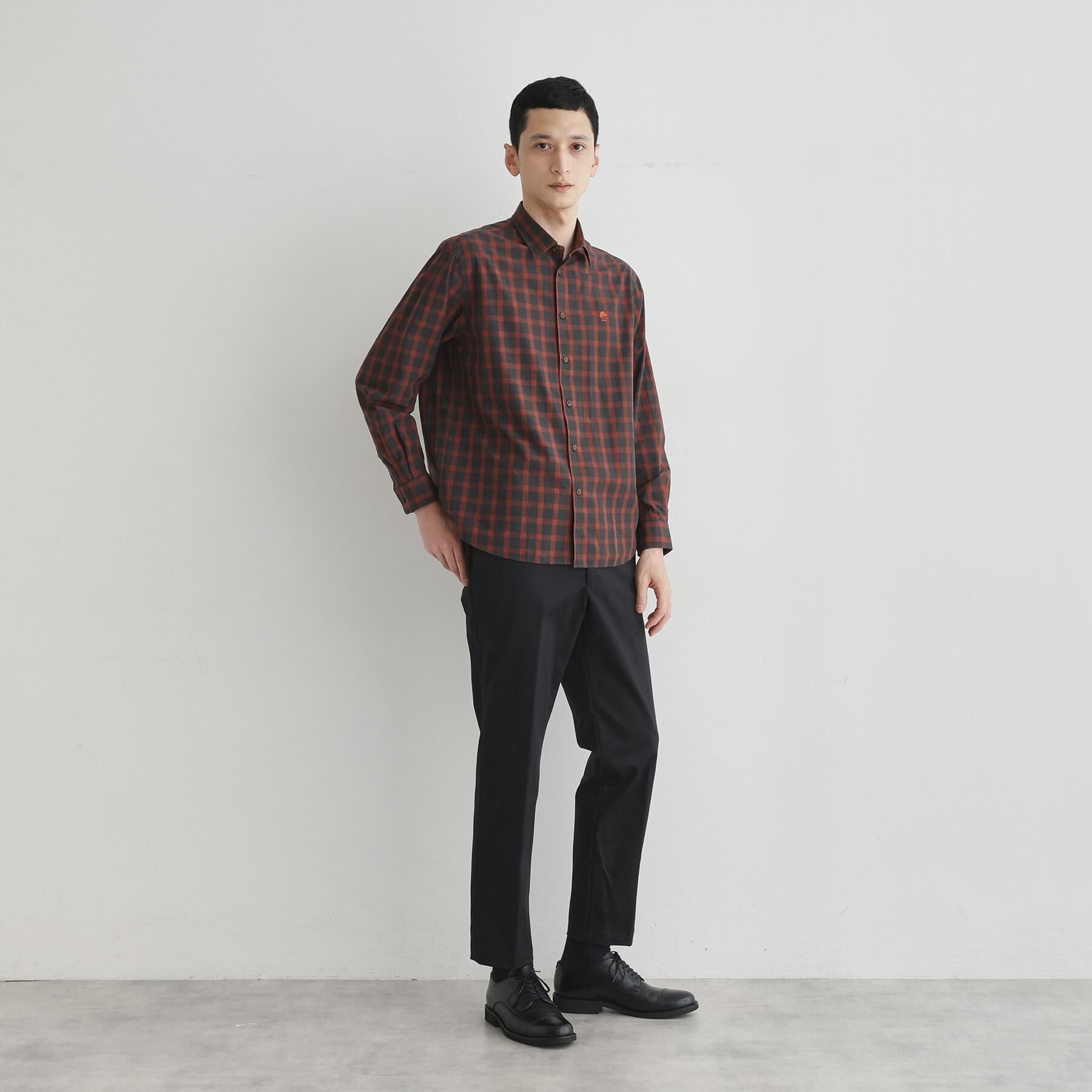 TAKEO KIKUCHI「【LIMITED】ダークチェック長袖シャツ」|シャツ・ブラウス|