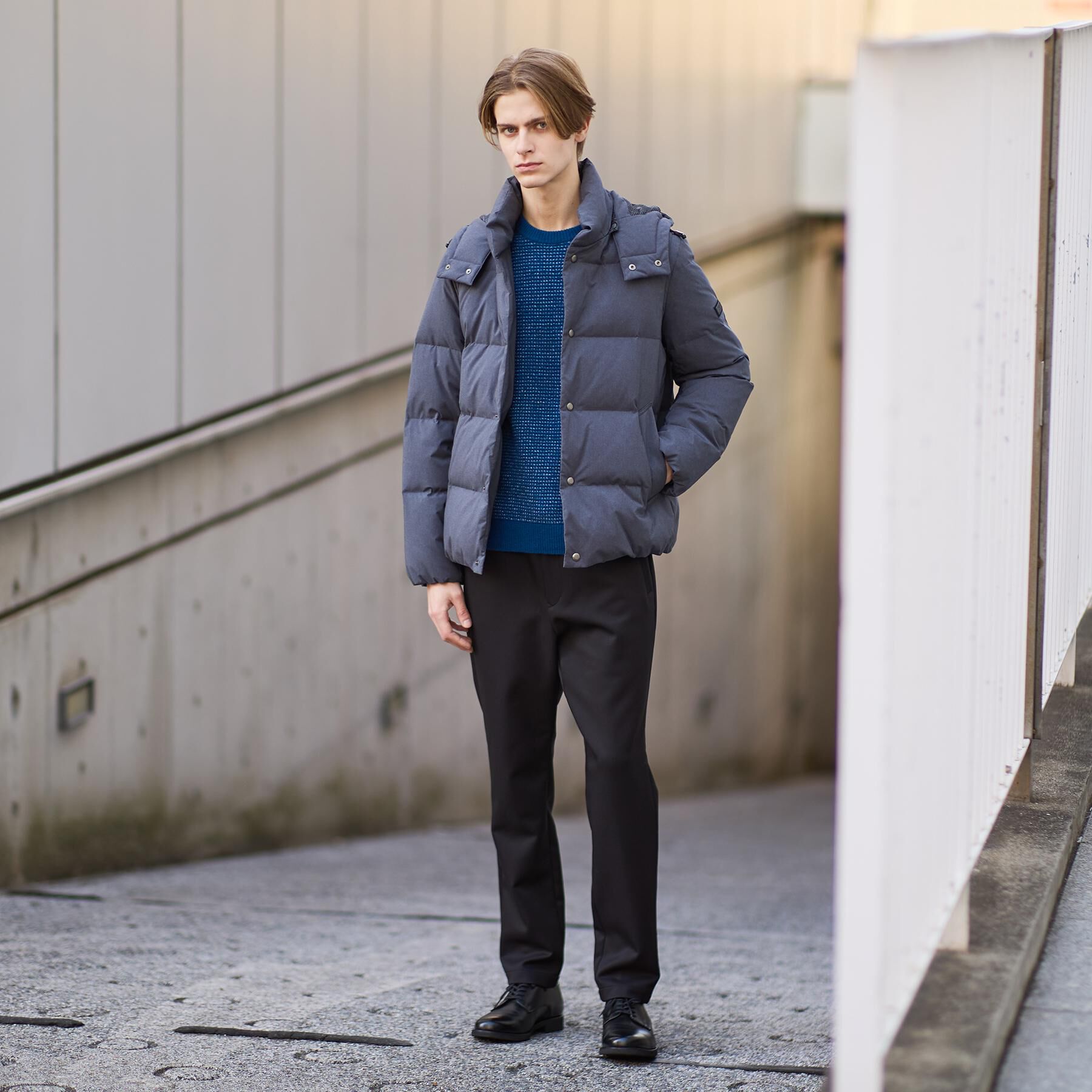 TAKEO KIKUCHI「【JUST ONE LAYER】ダウンファブリック イージーパンツ」|その他|