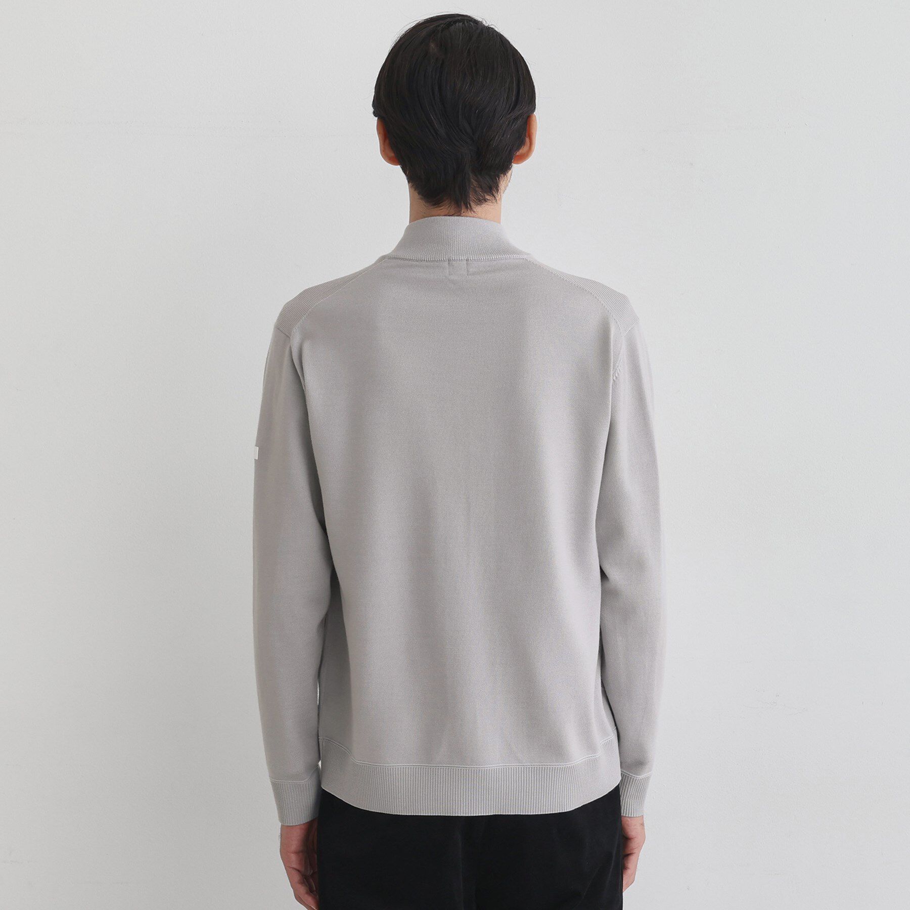 TAKEO KIKUCHI「アンチピリング ジップアップ ニット」|ニット・セーター|