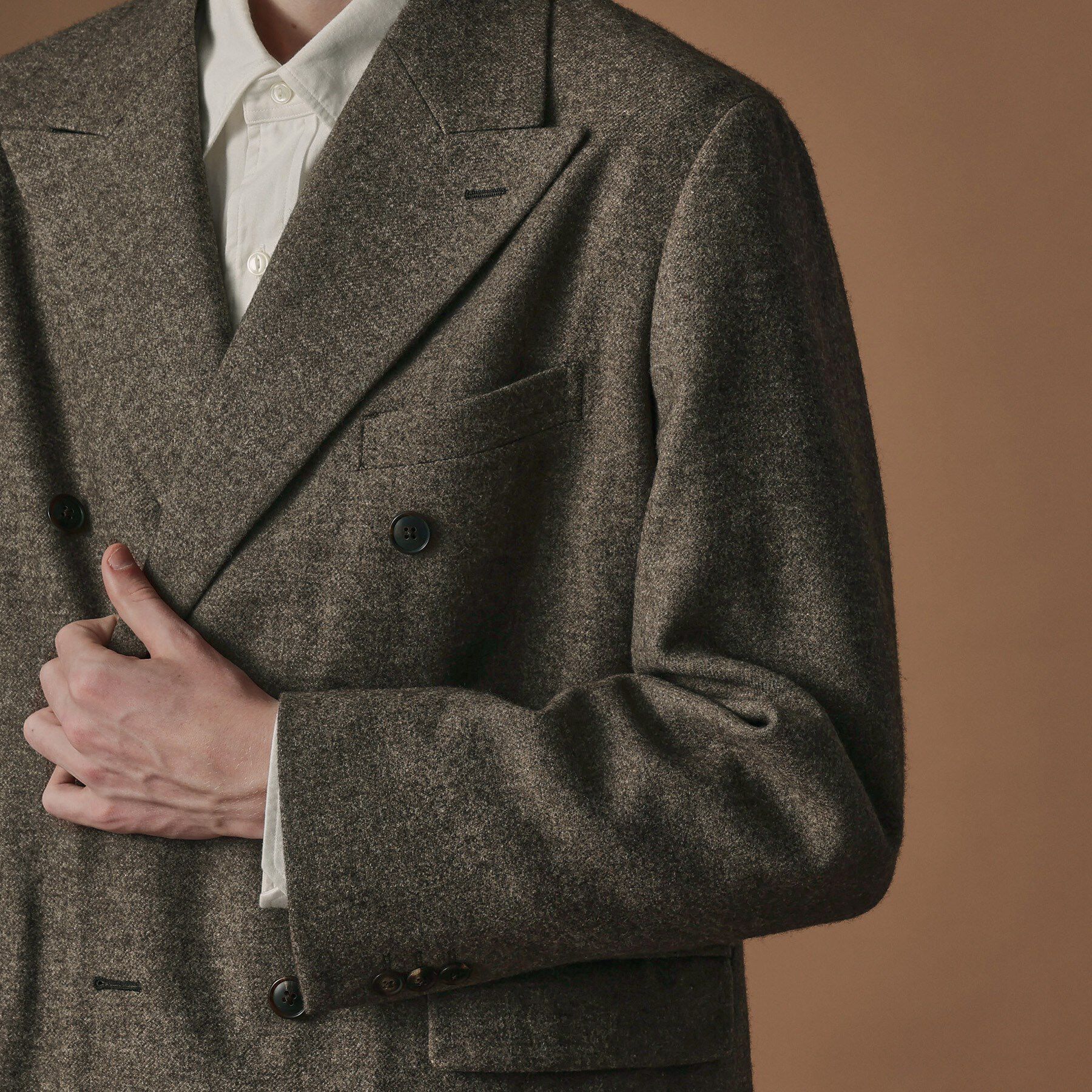 40CARATS&525「【Sサイズ～】ナチュラルツイルWジャケット」|テーラードジャケット|