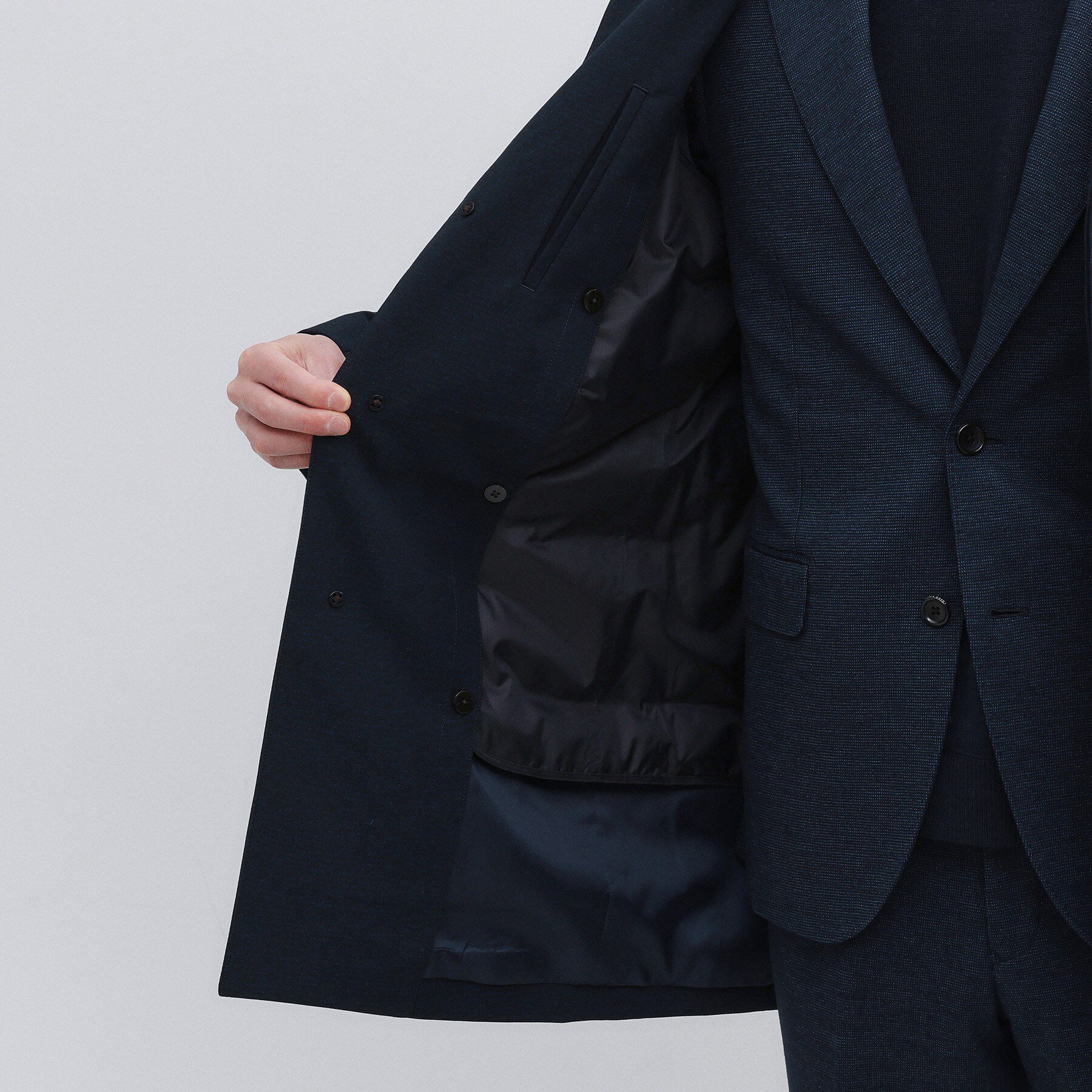 TAKEO KIKUCHI「【ダウンライナー付き】ドビースタンドカラーコート」|その他|