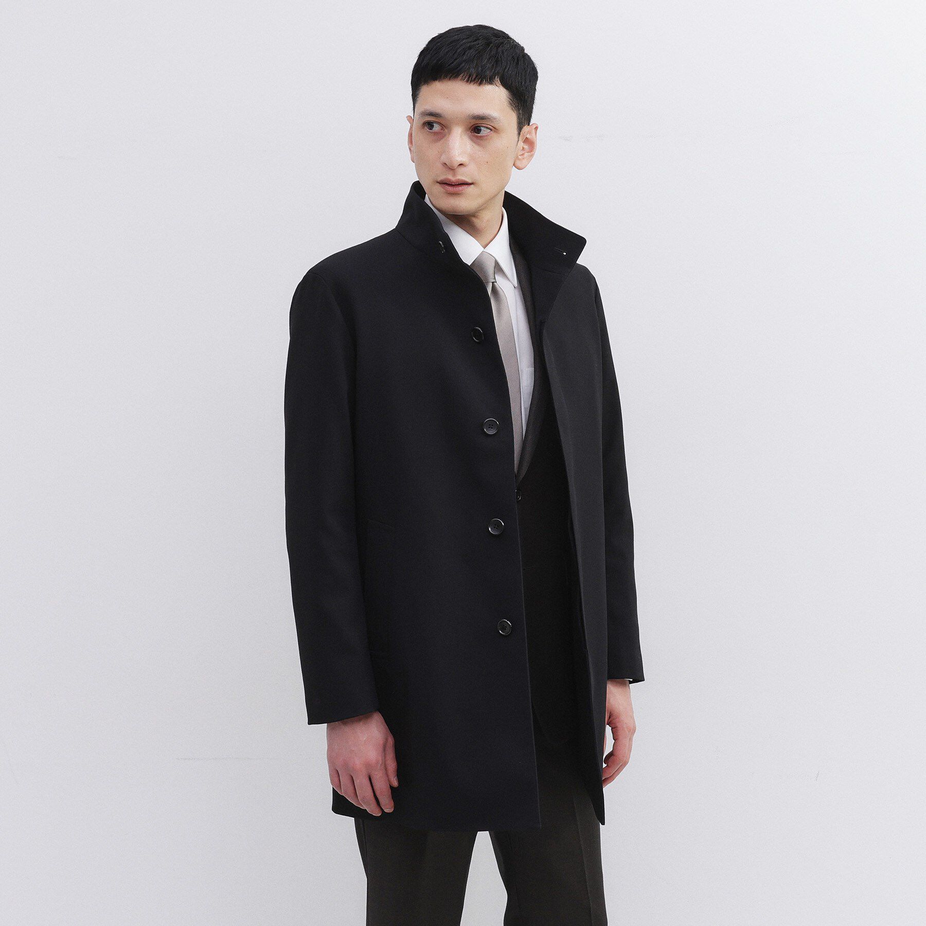 TAKEO KIKUCHI「【ダウンライナー付き】ドビースタンドカラーコート」|その他|