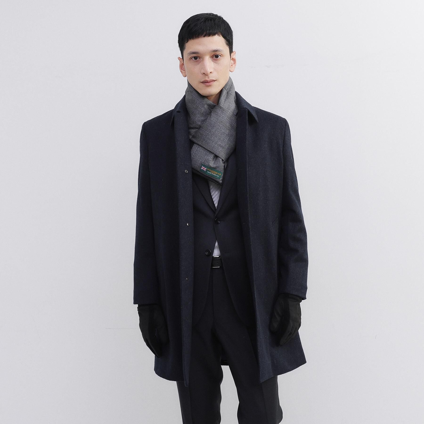 TAKEO KIKUCHI「インポートファブリック ダウンマフラー」|ストール|