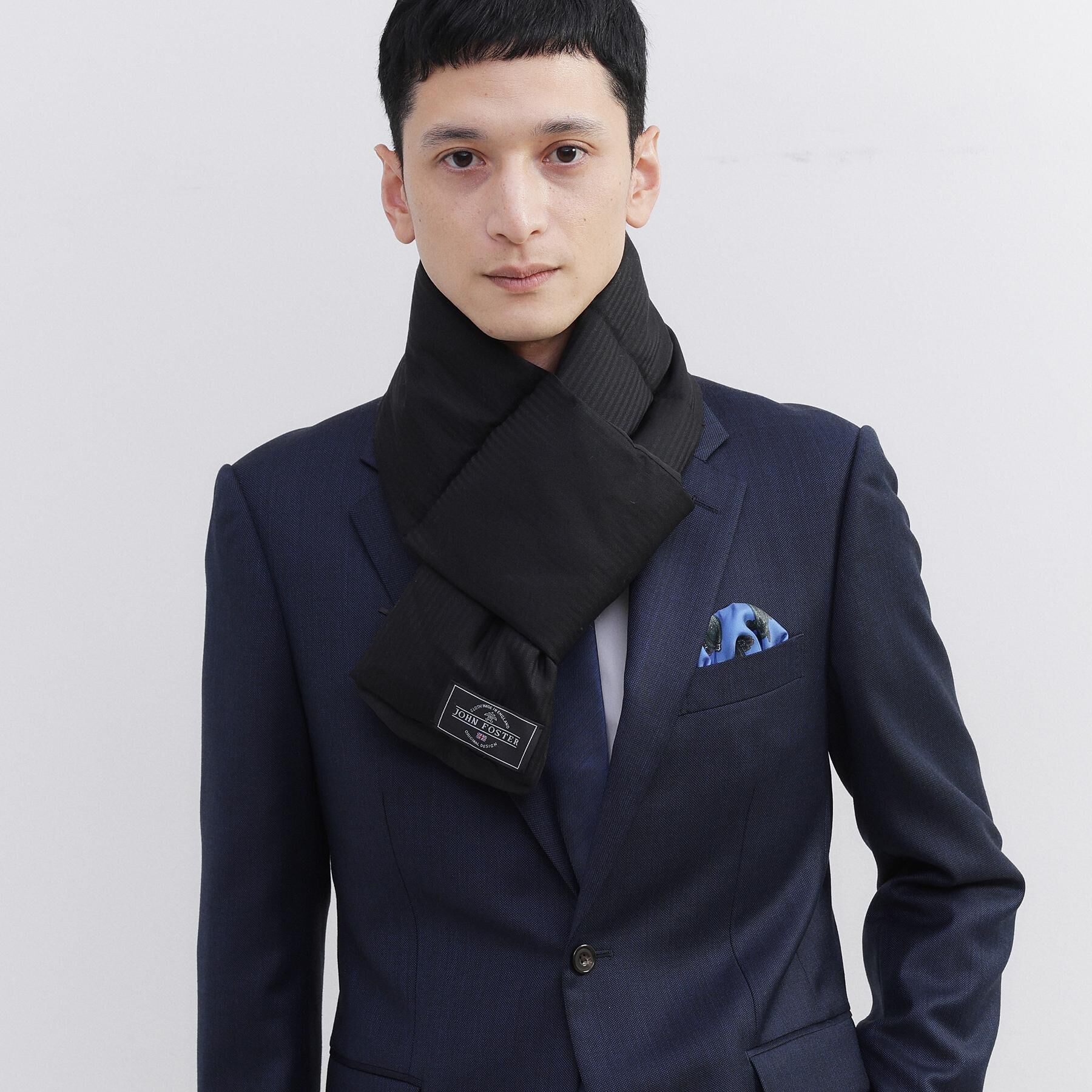 TAKEO KIKUCHI「インポートファブリック ダウンマフラー」|ストール|