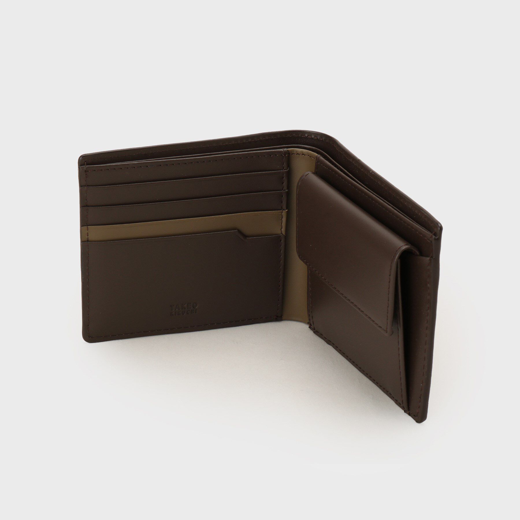TAKEO KIKUCHI「【リップルグレイン】フォールドエッジ財布」|財布|