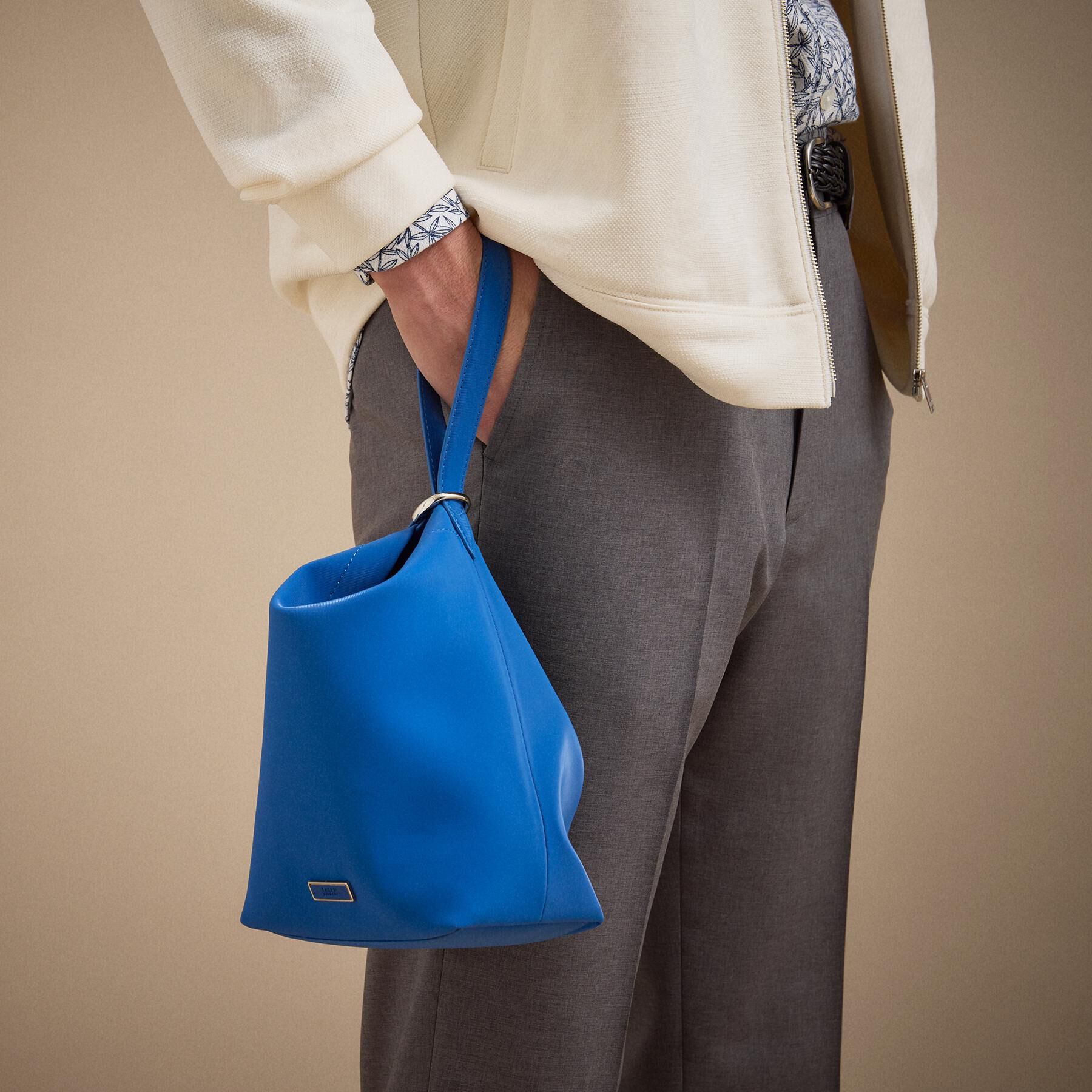 TAKEO KIKUCHI「2WAY ショルダーバッグ&ハンギングポーチ」|ショルダー・メッセンジャー|ブルー(093)