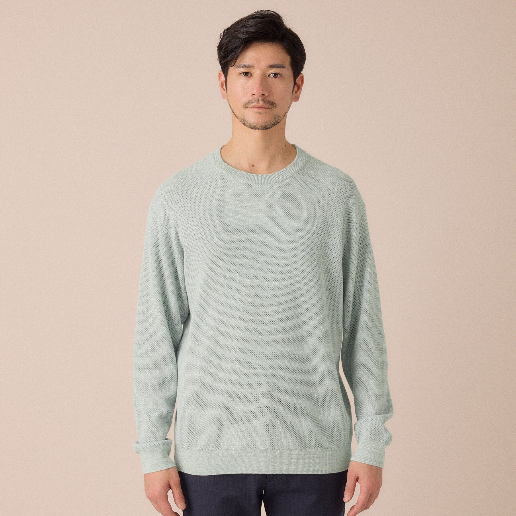 TAKEO KIKUCHI「【洗える】カラースプリングニット」|ニット・セーター|