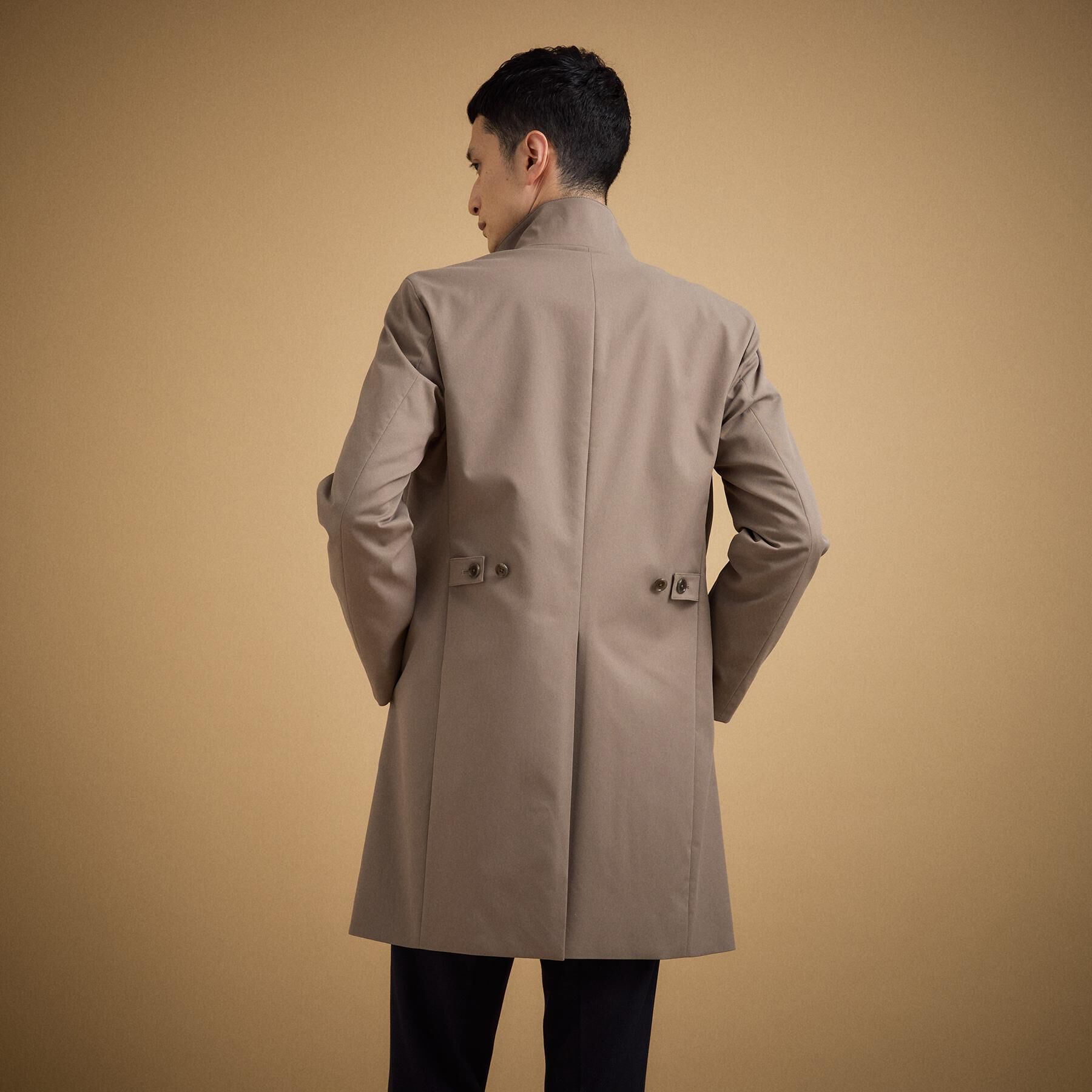 TAKEO KIKUCHI「撥水ツイル スタンドカラー コート」|その他|