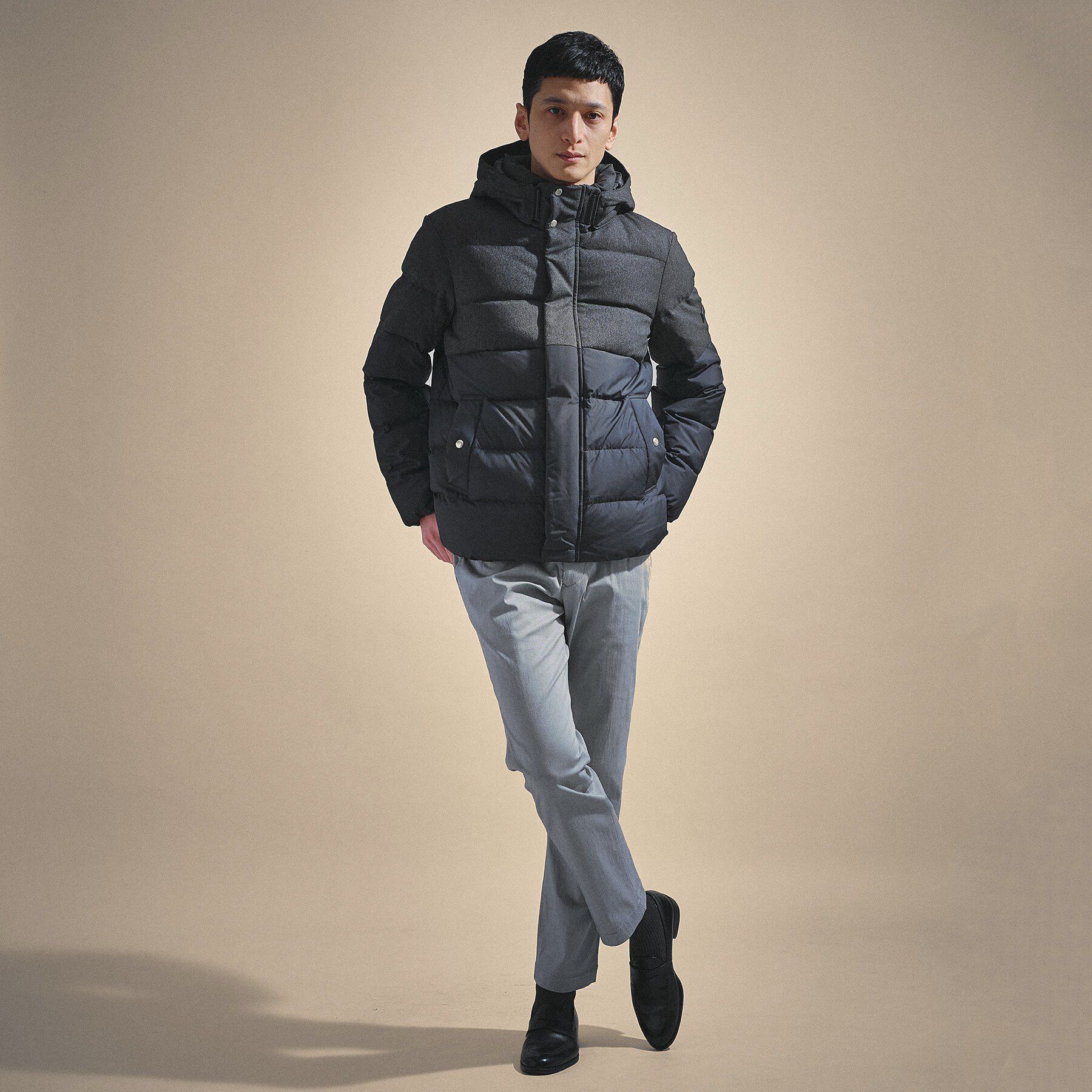 TAKEO KIKUCHI「コンビ ダウンブルゾン」|ダウン|