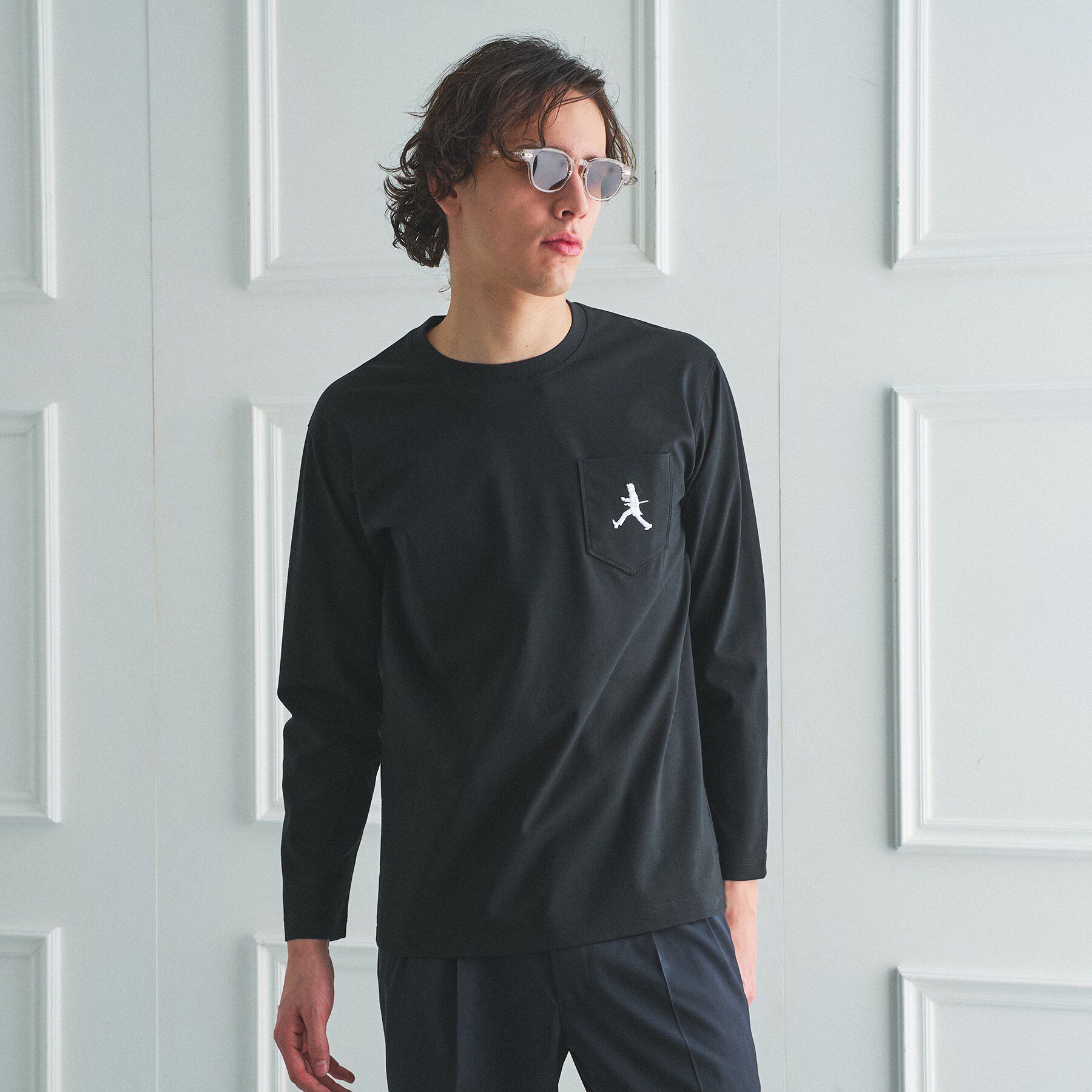 TAKEO KIKUCHI「【BOWLER HAT LABEL】クールデオドラントジャージ ボーラーハットウォーカー ポケットT」|Tシャツ・カットソー|