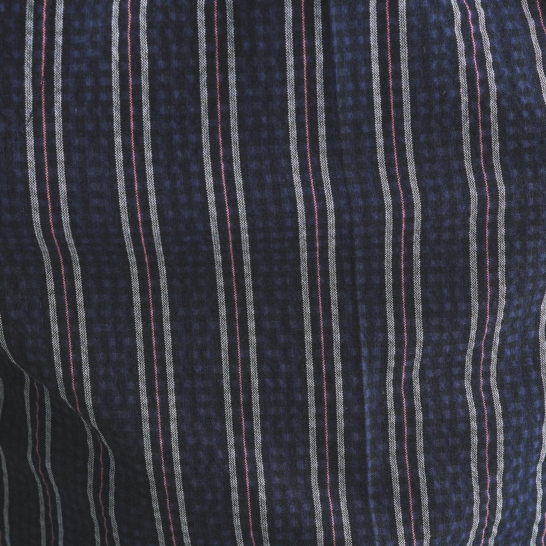 TAKEO KIKUCHI「【BOWLER HAT LABEL】サッカーストライプ イージーワイドパンツ」|その他|