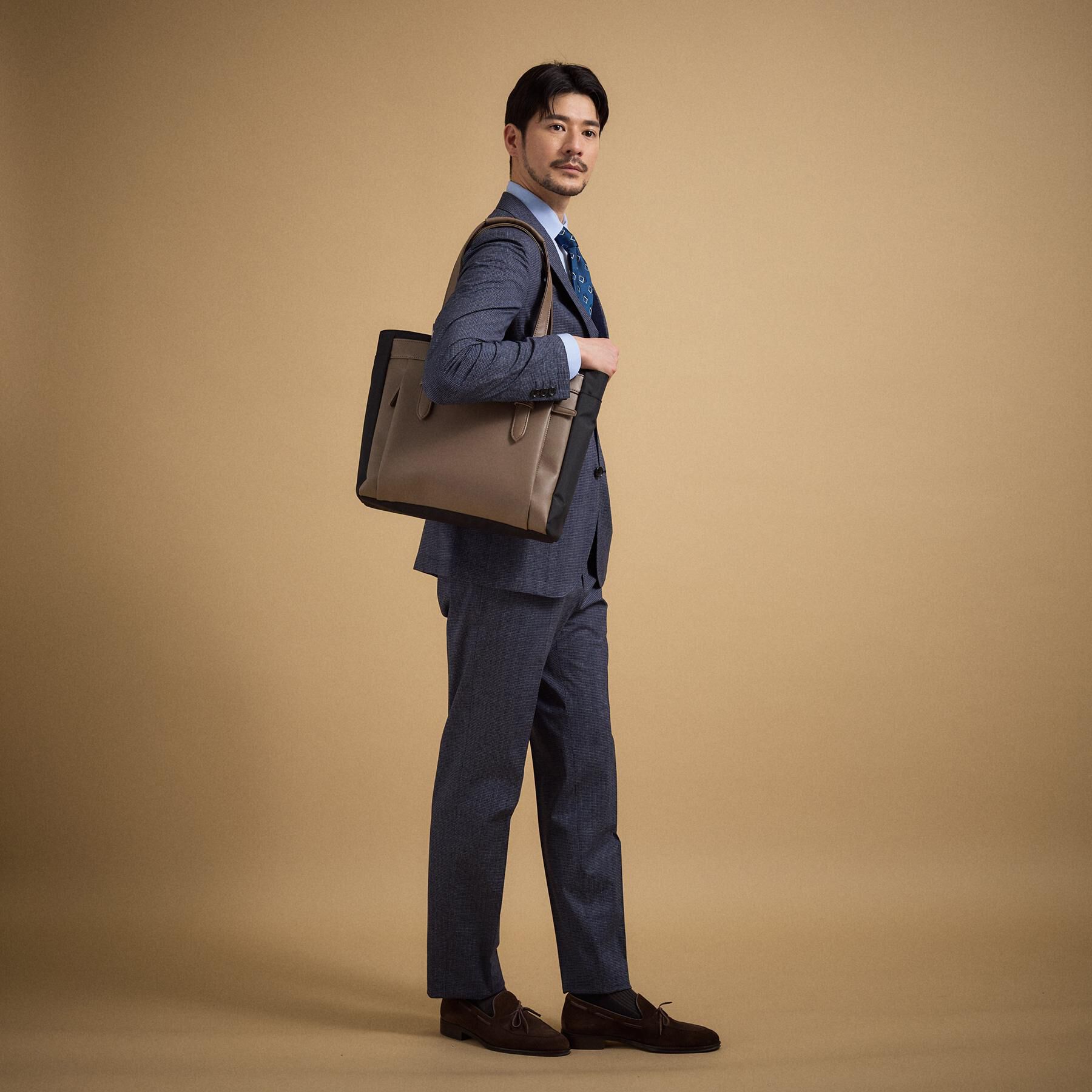 TAKEO KIKUCHI「CORDLEY（R） スマートブリーフトートバッグ」|トートバッグ|