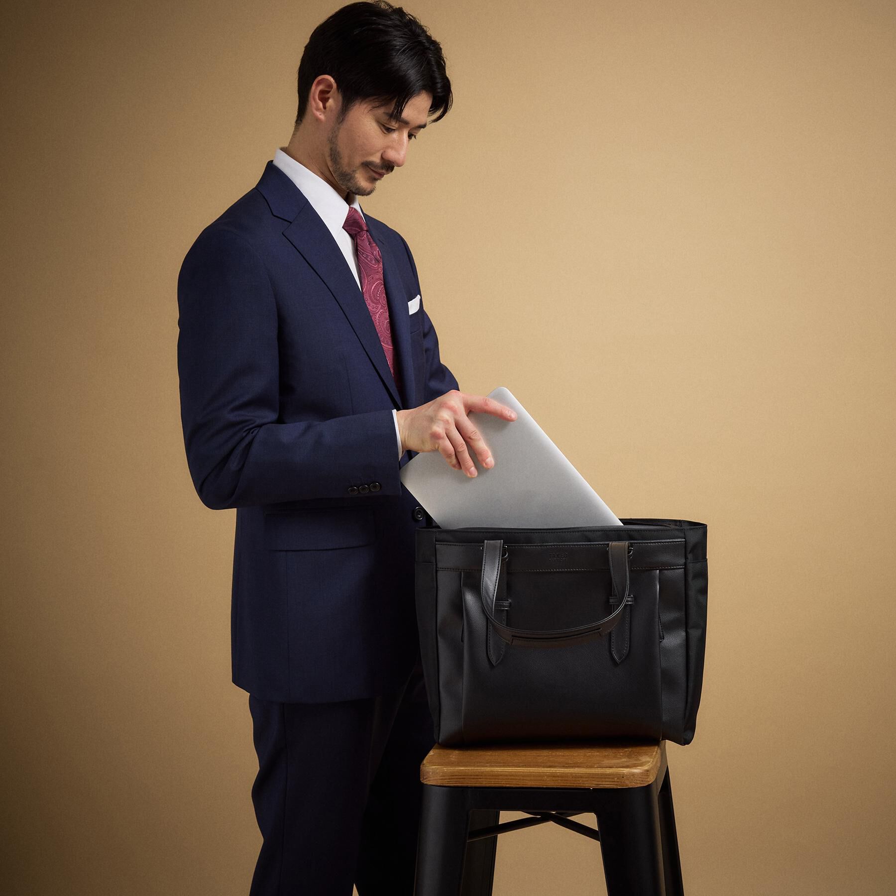 TAKEO KIKUCHI「CORDLEY（R） スマートブリーフトートバッグ」|トートバッグ|