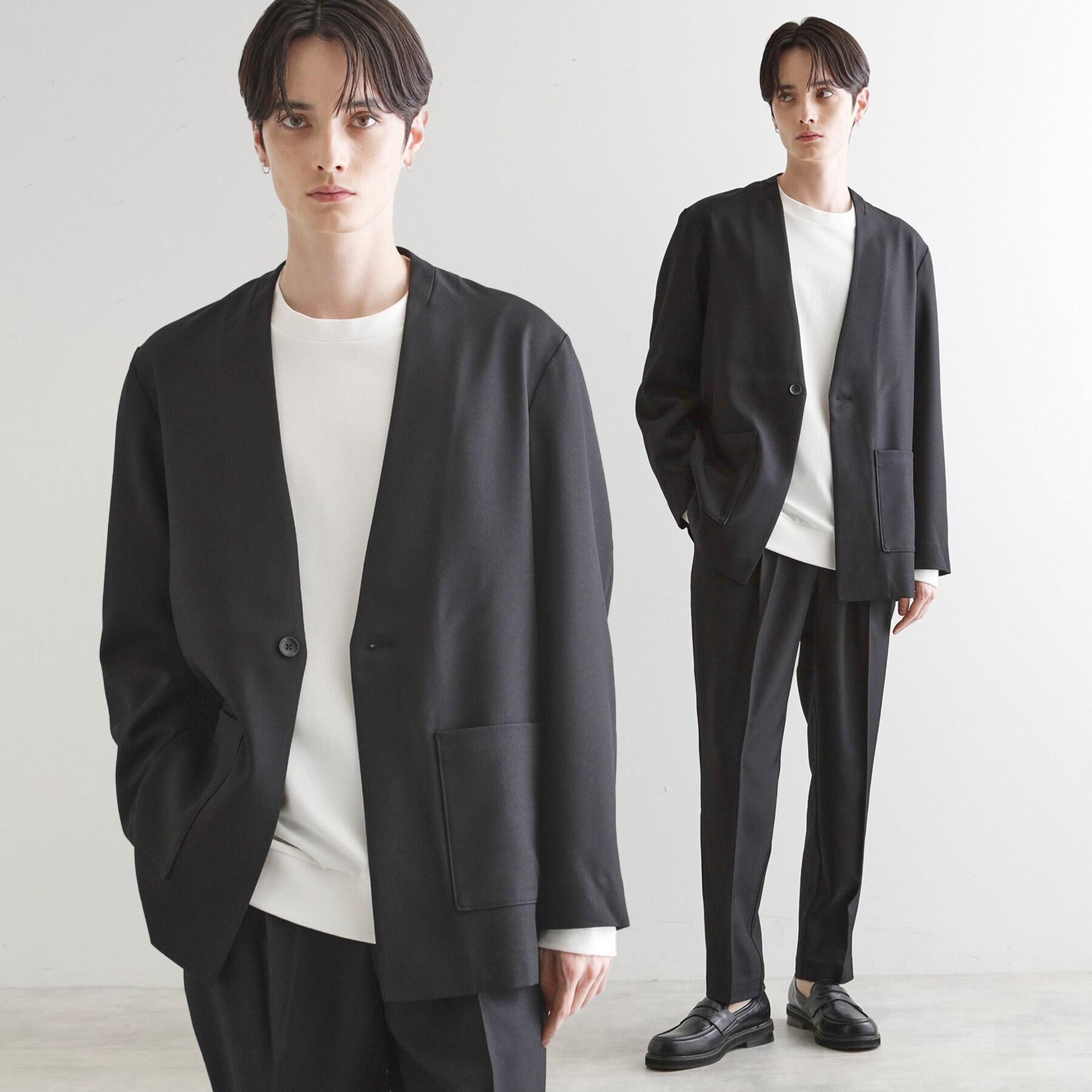 tk.TAKEO KIKUCHI「アソートセットアップ」|スーツ|ブラック(319)