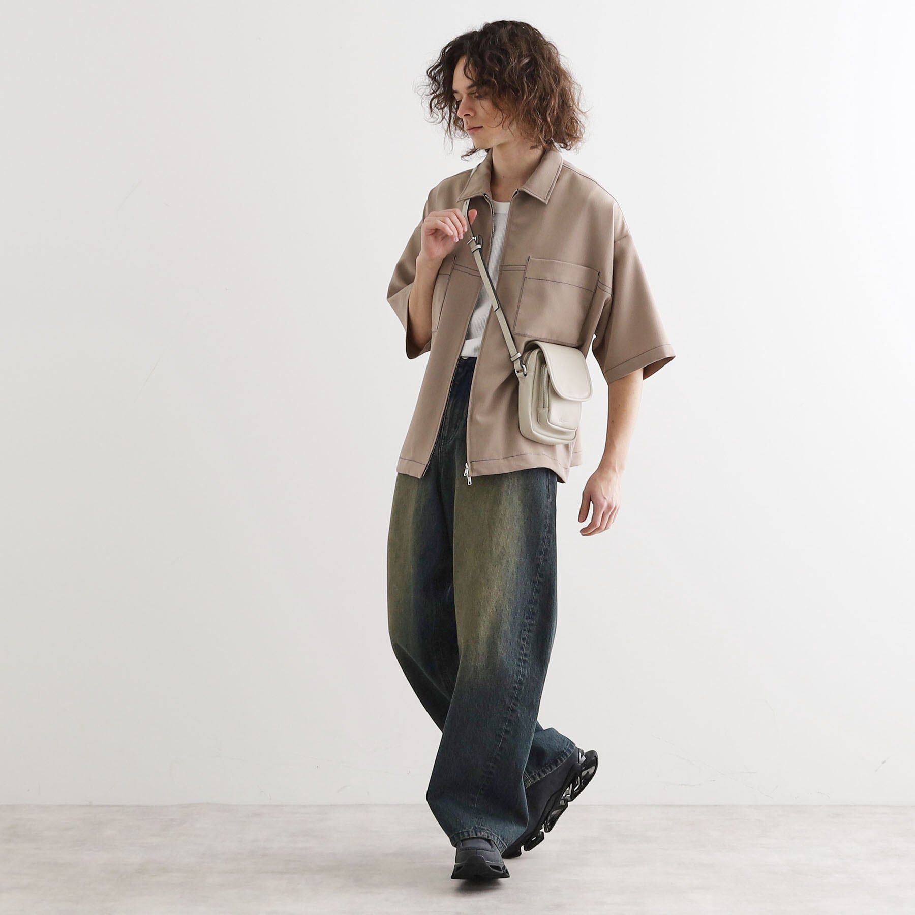 tk.TAKEO KIKUCHI「フラップミニショルダー」|ショルダー・メッセンジャー|