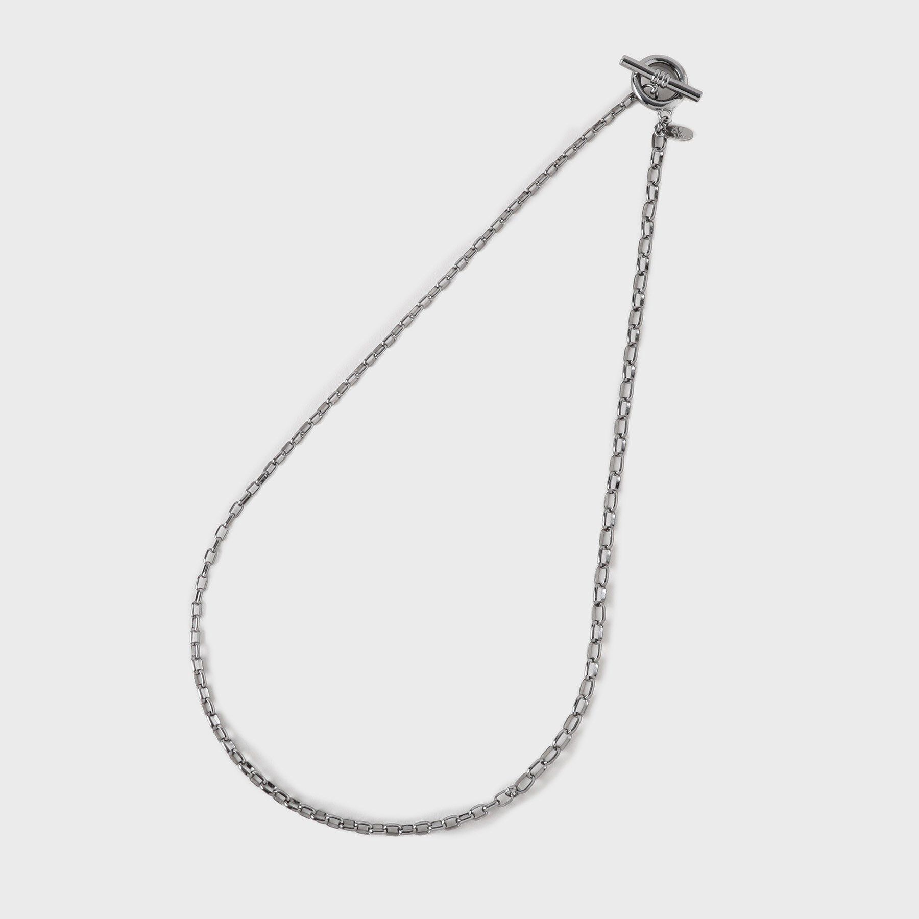 tk.TAKEO KIKUCHI「グラデーションチェーンネックレス」|ネックレス|ブラックシルバー(0