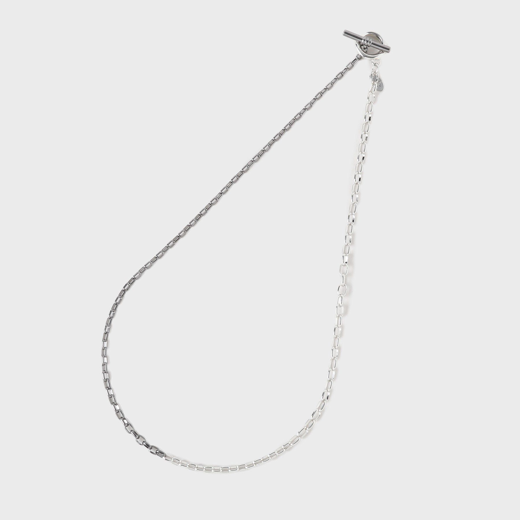 tk.TAKEO KIKUCHI「グラデーションチェーンネックレス」|ネックレス|シルバー(106)