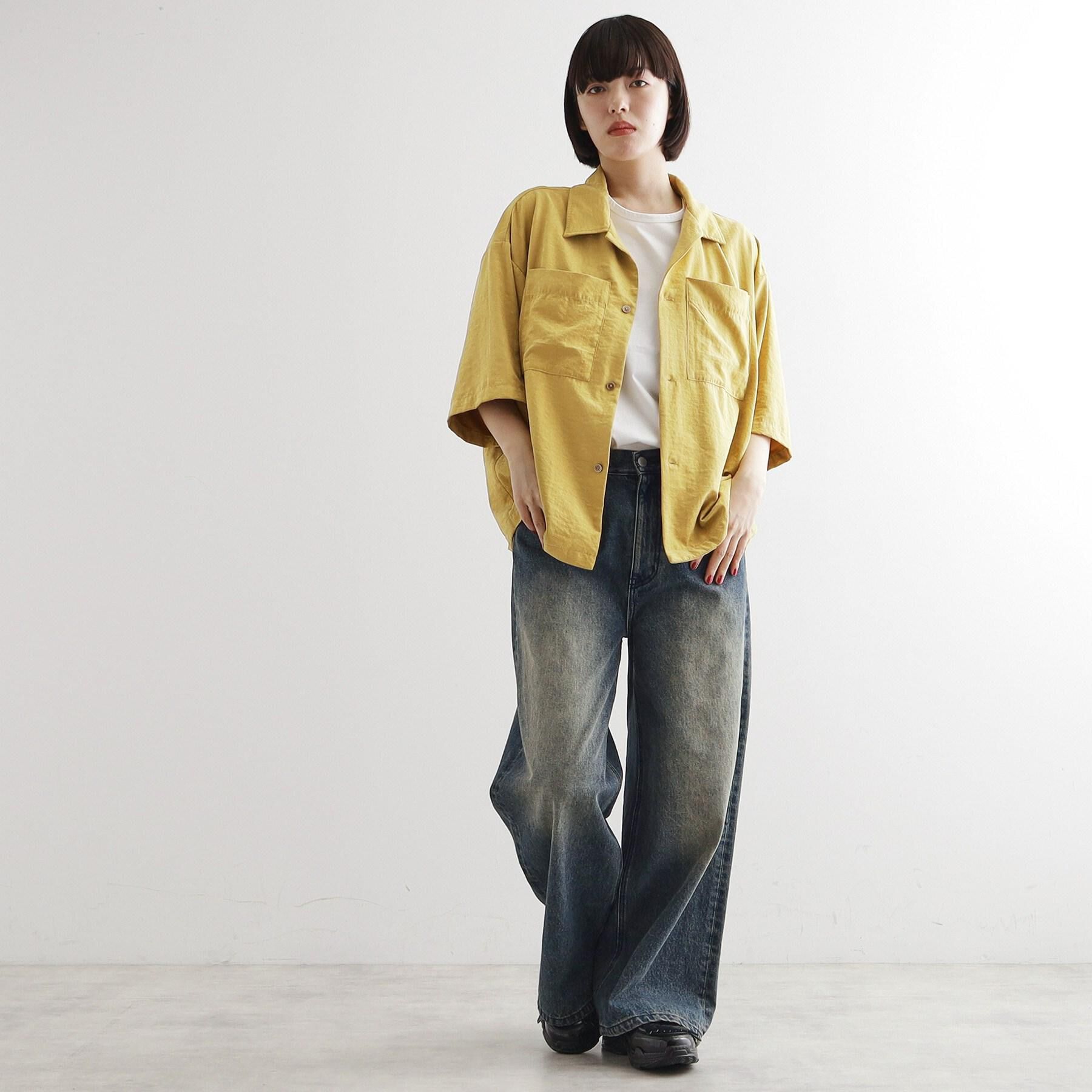 tk.TAKEO KIKUCHI「ヴィンテージライククロップドシャツ」|シャツ・ブラウス|