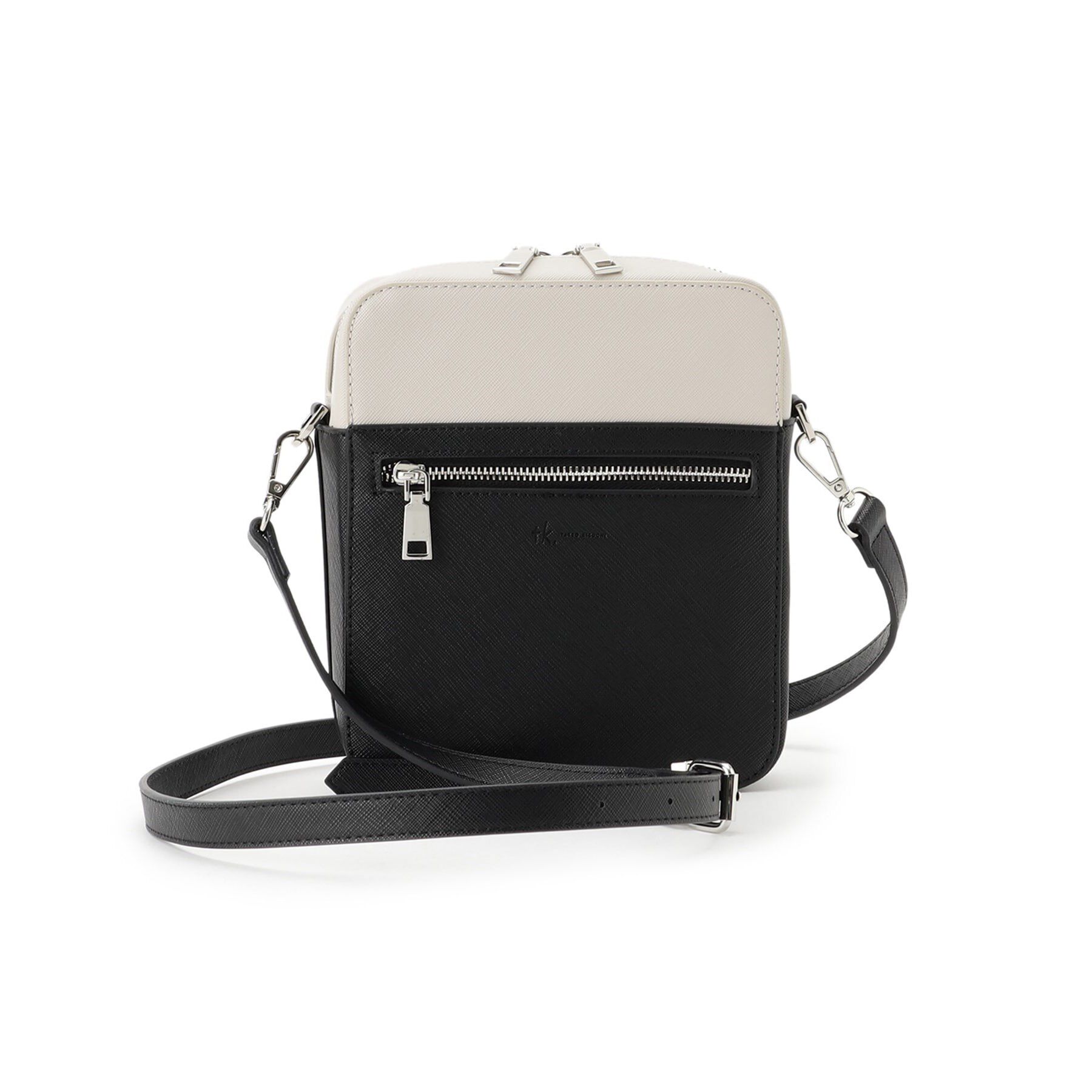 tk.TAKEO KIKUCHI「バイカラースクエアショルダーバッグ」|ショルダー・メッセンジャー|