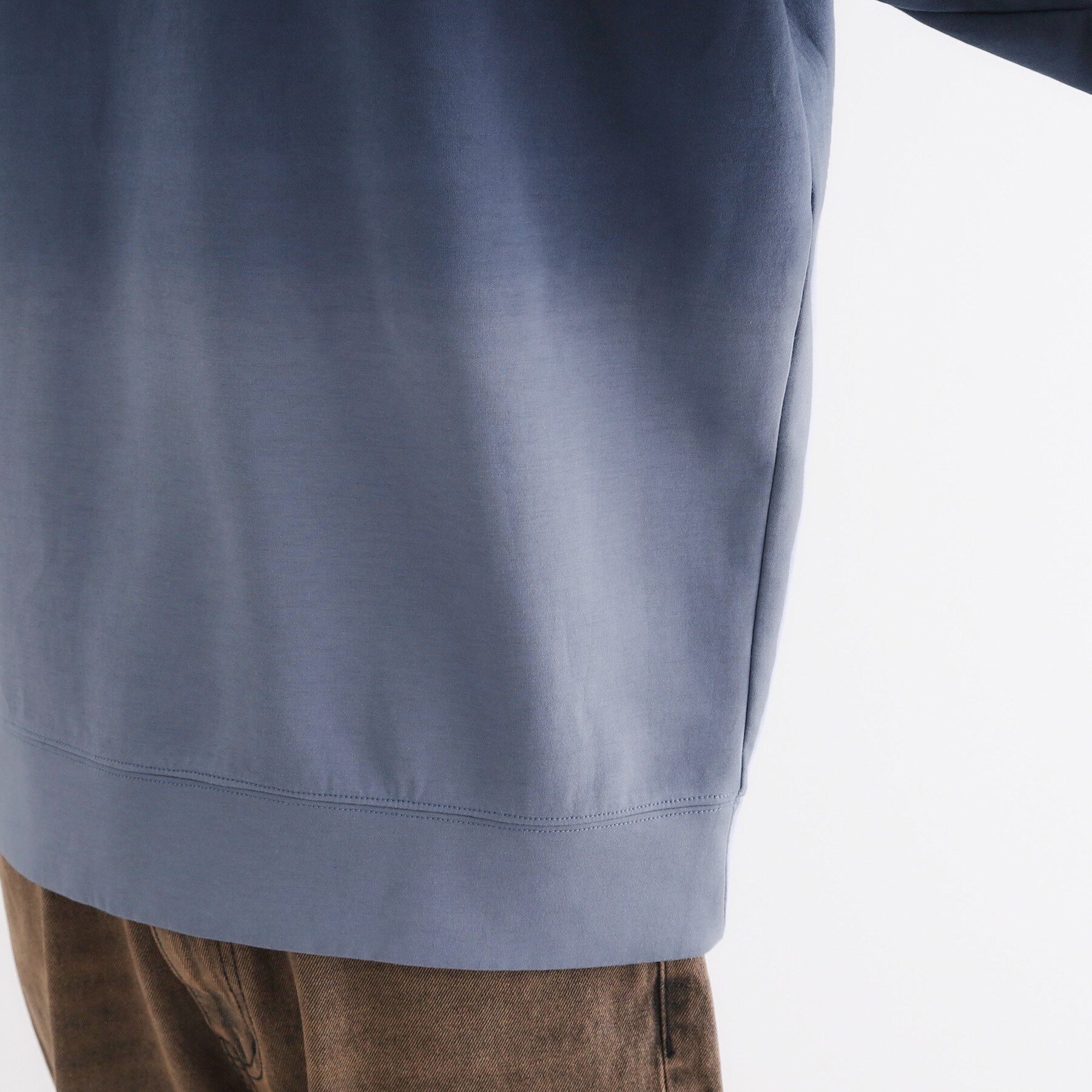 tk.TAKEO KIKUCHI「グラデーションダイ・ダンボールスウェット」|パーカー|