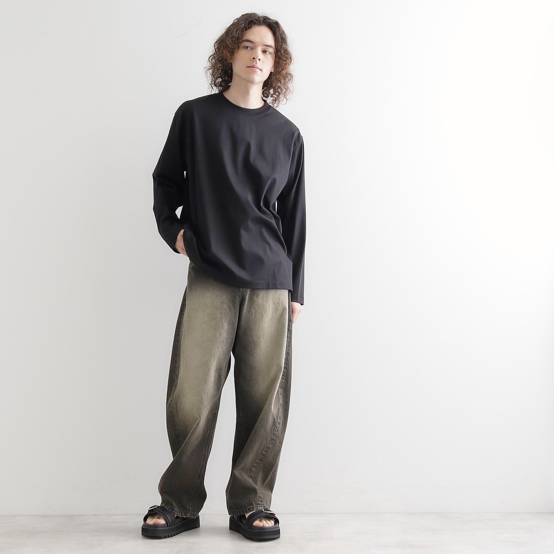 tk.TAKEO KIKUCHI「ダブルシルエットスムースカットソー」|Tシャツ・カットソー|