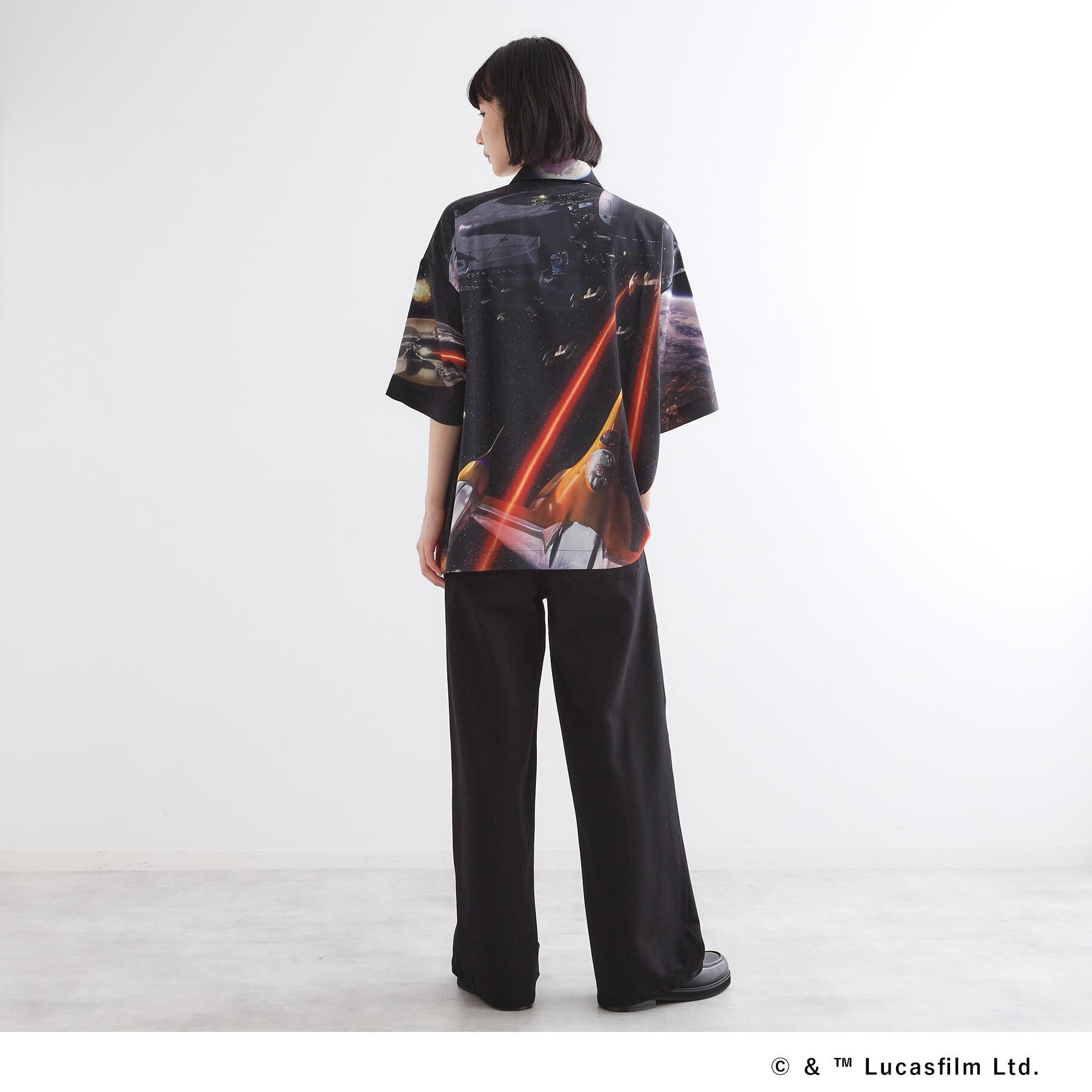 tk.TAKEO KIKUCHI「【STAR WARS】Capsule Collection 2WAY半袖シャツ」|シャツ・ブラウス|