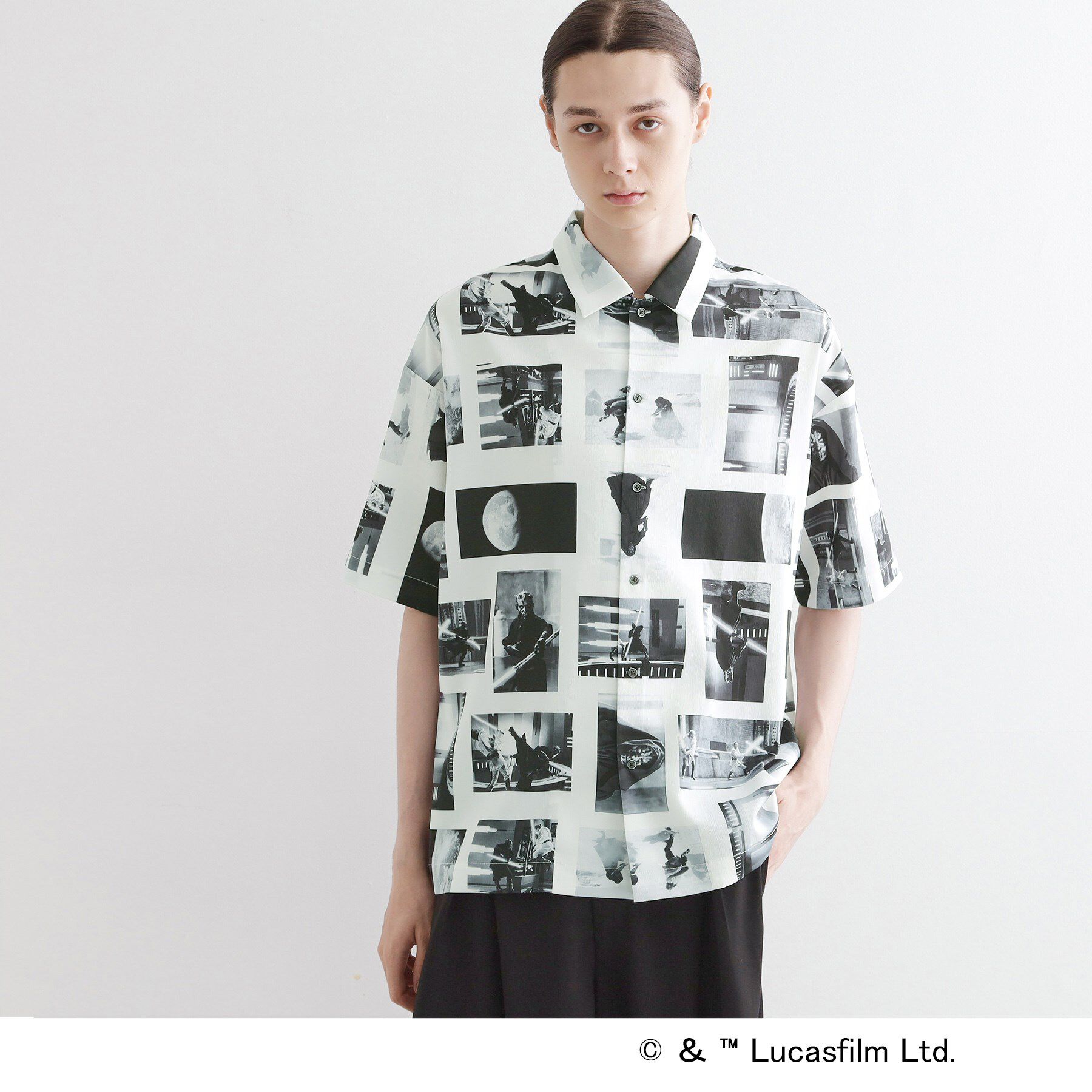 tk.TAKEO KIKUCHI「【STAR WARS】Capsule Collection 2WAY半袖シャツ」|シャツ・ブラウス|