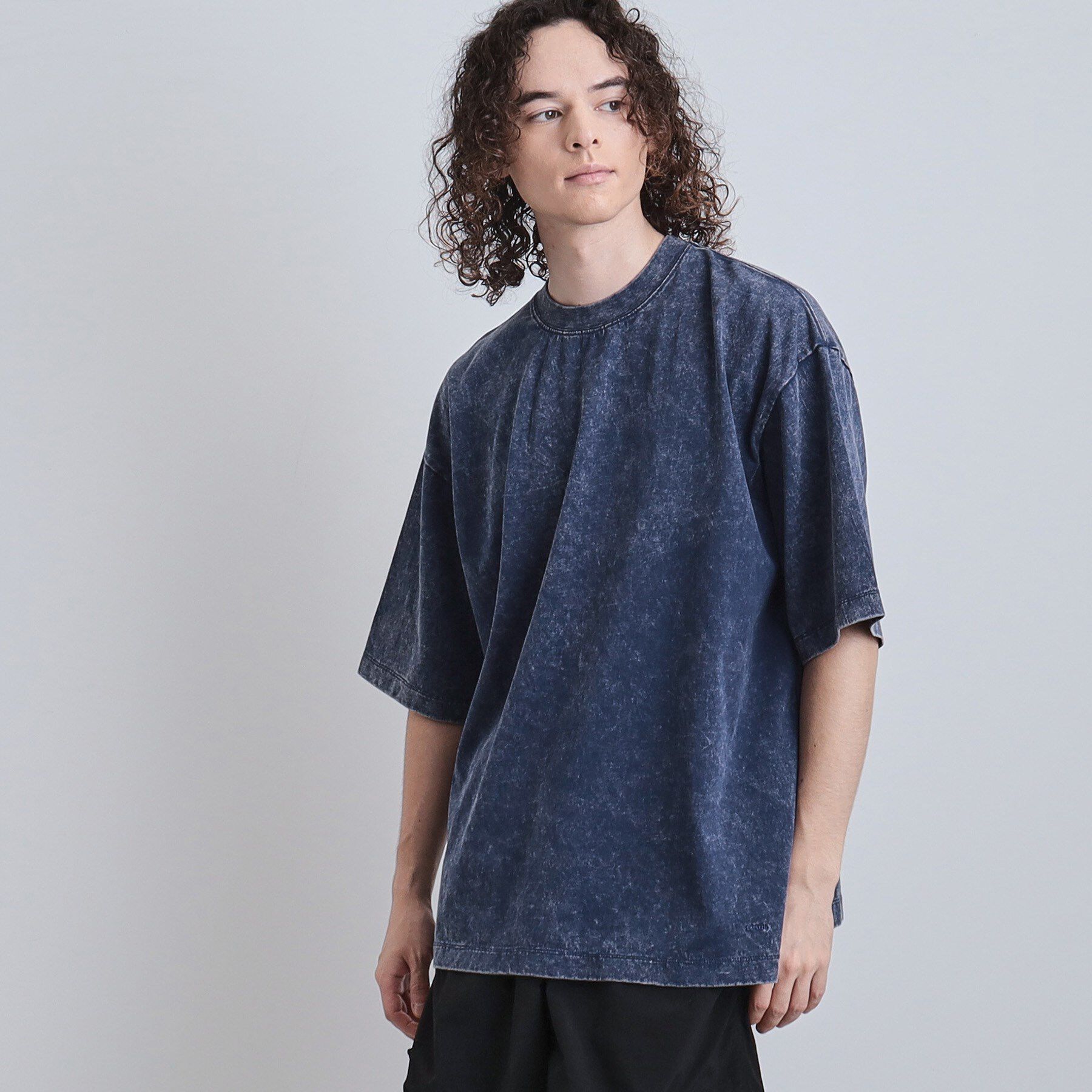 tk.TAKEO KIKUCHI「ヴィンテージライクカットソー」|Tシャツ・カットソー|ブルー(093)