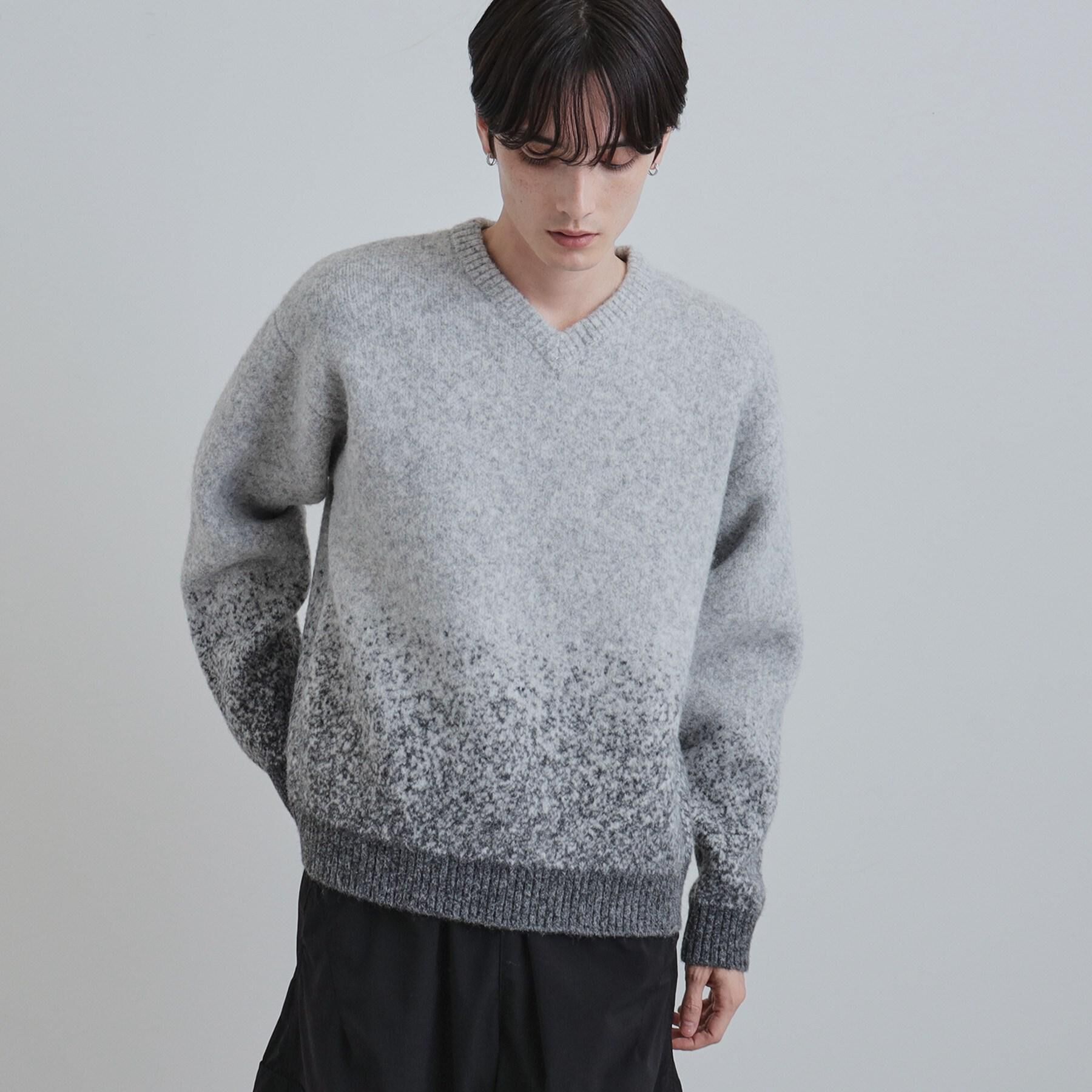 tk.TAKEO KIKUCHI「ミスティーシャギーVネックニット」|ニット・セーター|