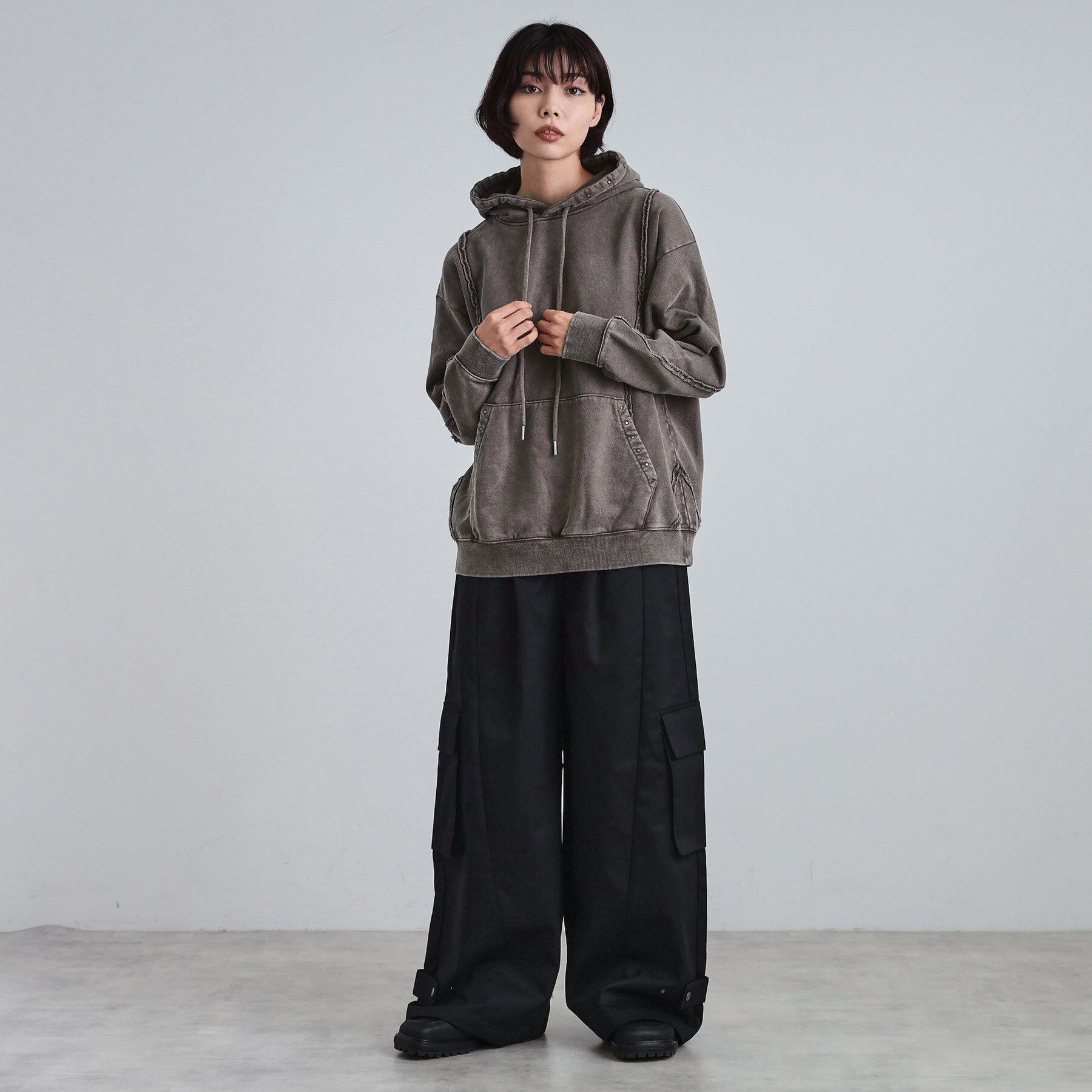 tk.TAKEO KIKUCHI「ヘヴィウェイトヴィンテージプルパーカ」|パーカー|