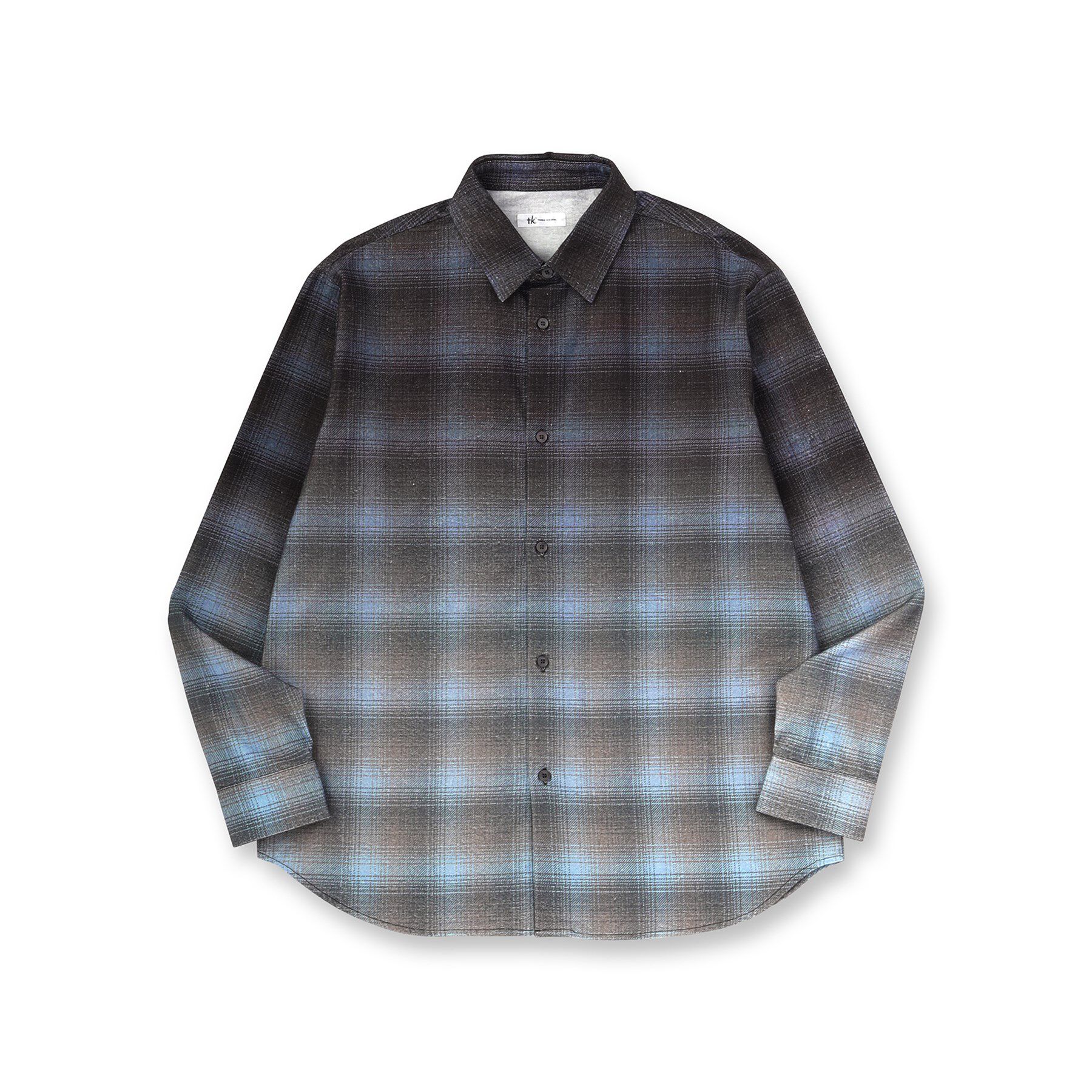 tk.TAKEO KIKUCHI「グラデーションプリントネルシャツ」|シャツ・ブラウス|