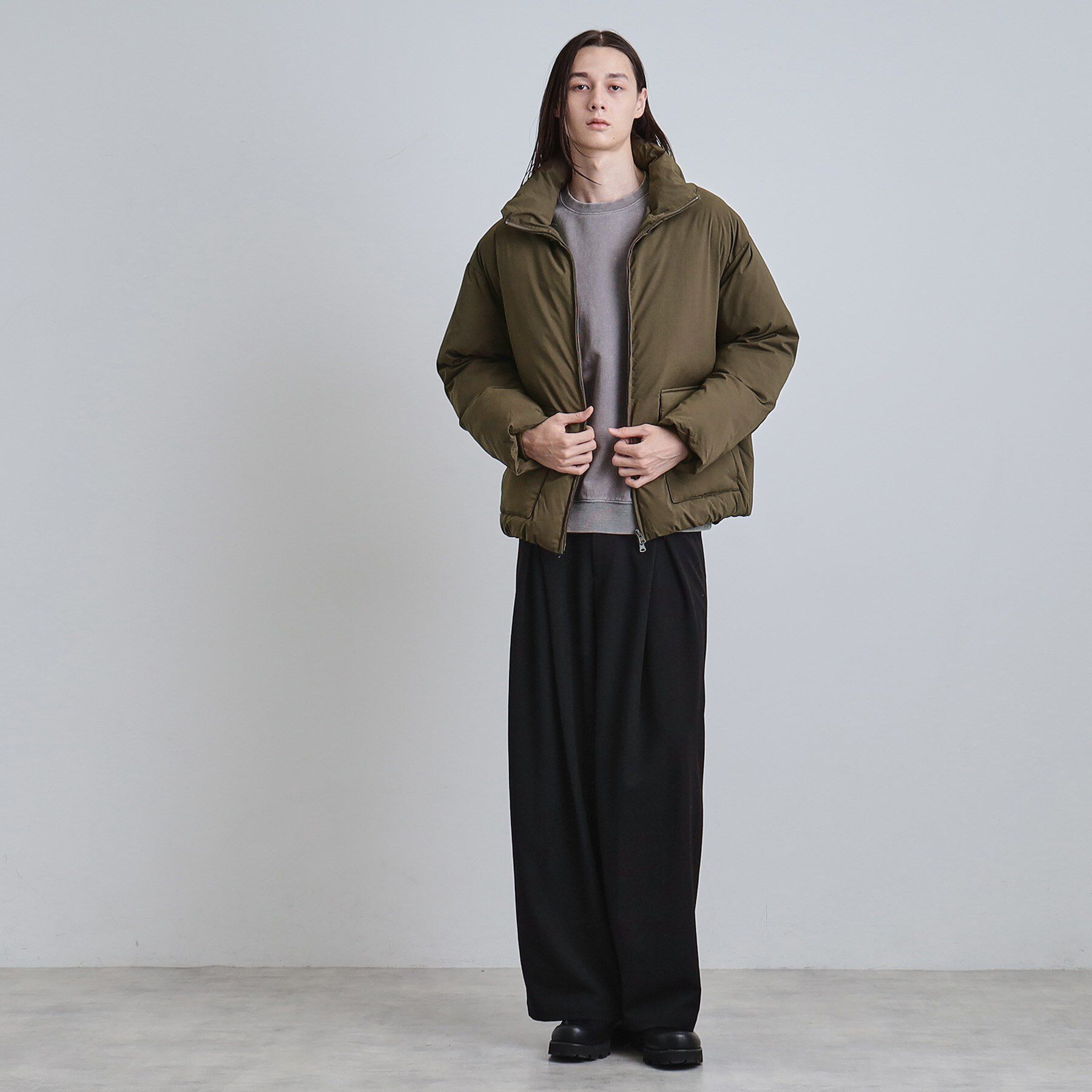 tk.TAKEO KIKUCHI「中綿スタンドブルゾン」|ブルゾン・スタジャン|