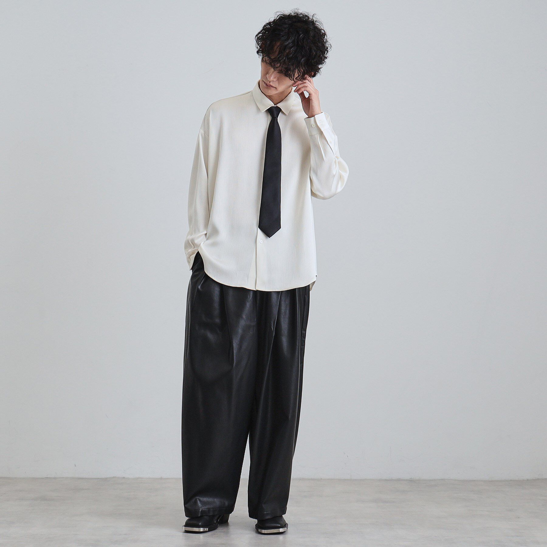 tk.TAKEO KIKUCHI「【ネクタイ付】ヨウリュウシャツ」|シャツ・ブラウス|