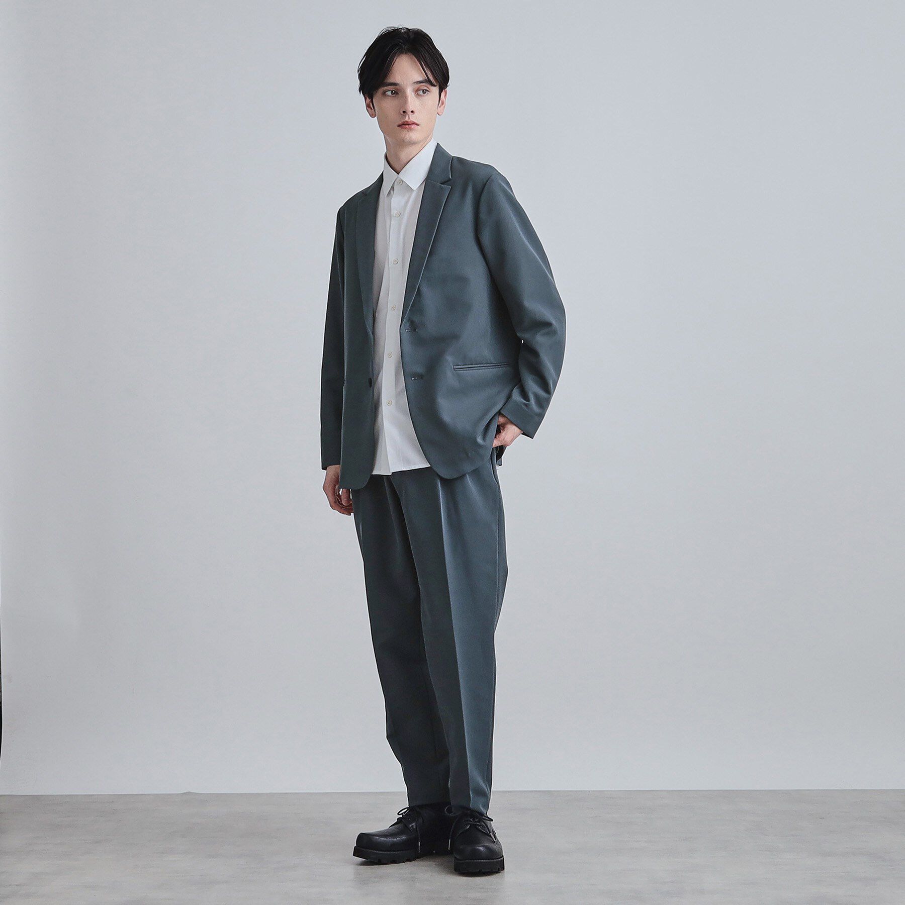 tk.TAKEO KIKUCHI「【セットアップ対応】360度ストレッチテーラードジャケット」|テーラードジャケット|