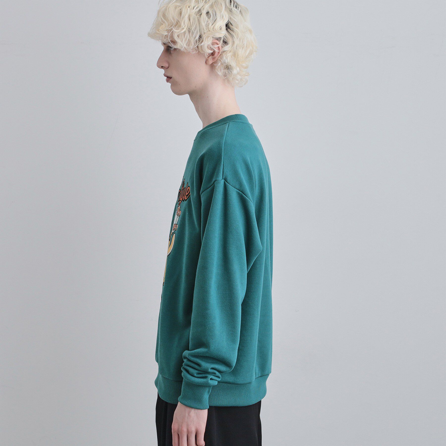 tk.TAKEO KIKUCHI「ポップ刺繍スウェット」|パーカー|