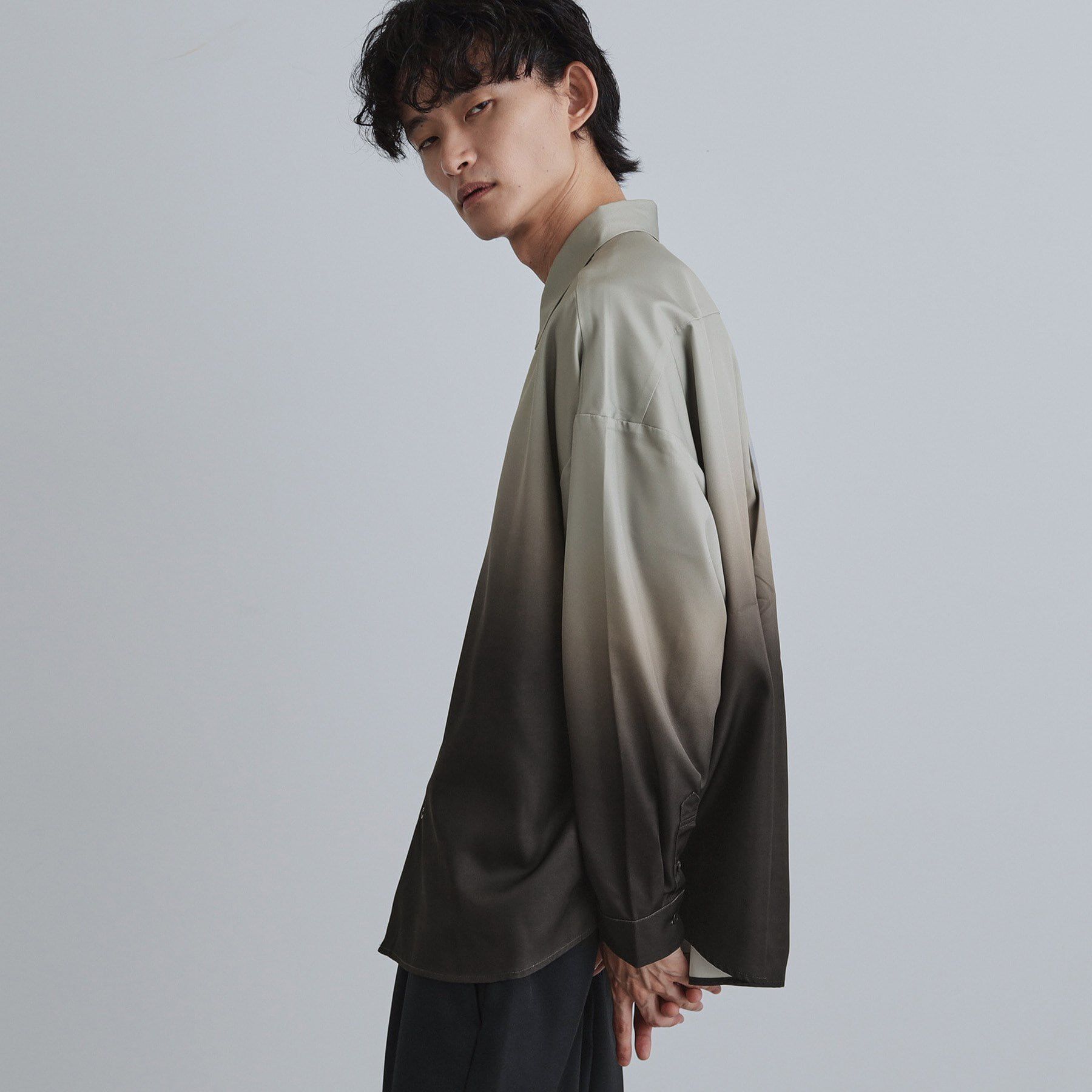 tk.TAKEO KIKUCHI「オーバーとろみシャツ」|シャツ・ブラウス|