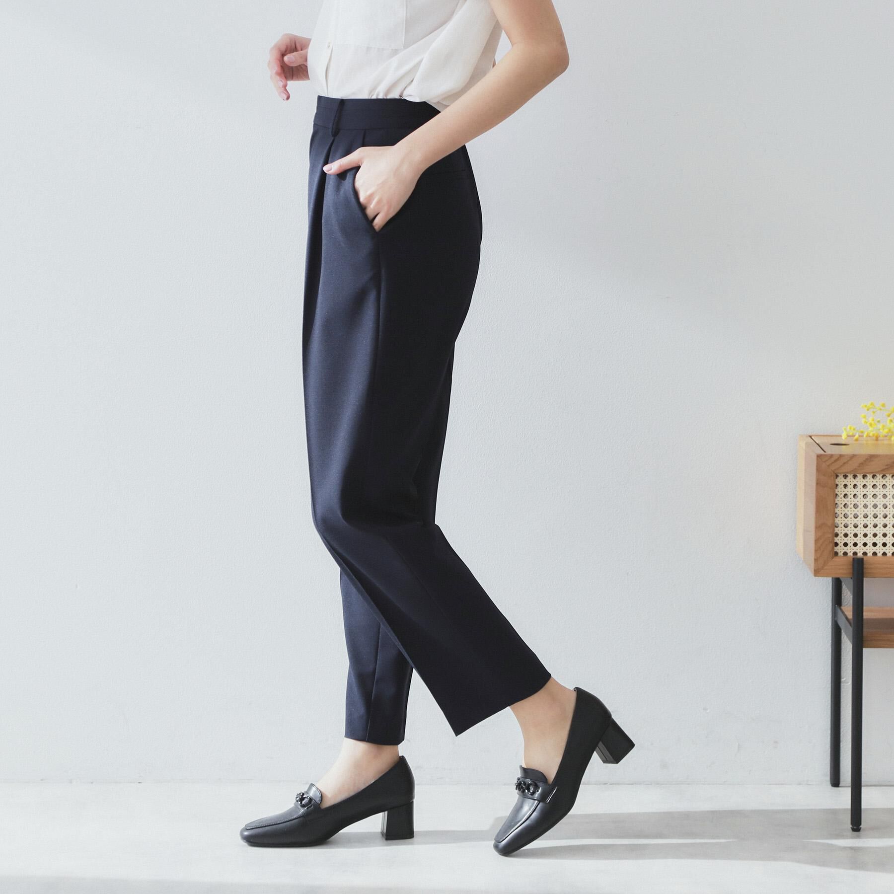 index「ストレッチテーパードパンツ/セットアップ対応可【洗濯機洗い可/イージーアイロン/抗ピル】」|その他|