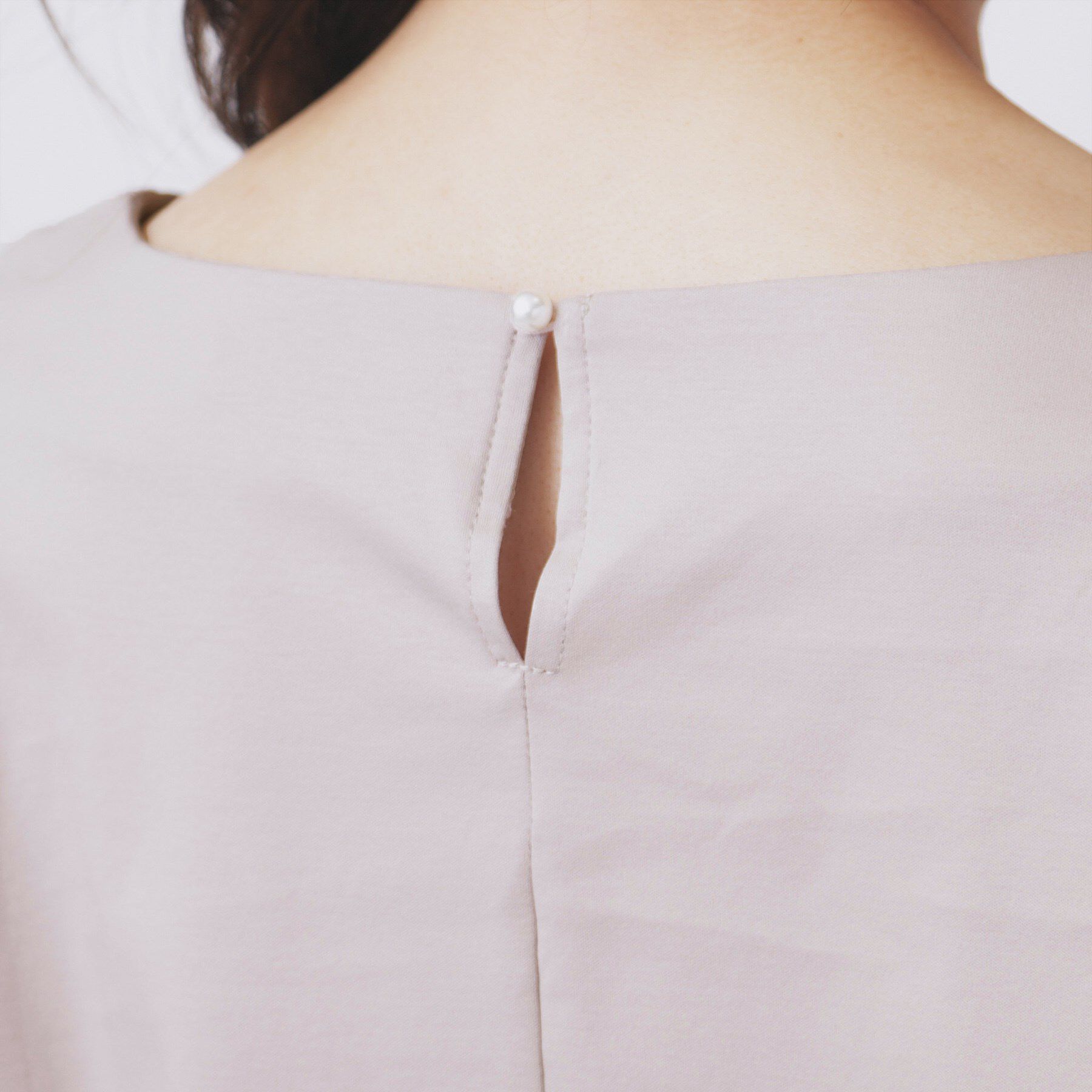 index「レースドッキングスリーブトップス【洗濯機洗い可/UVケア】」|Tシャツ・カットソー|