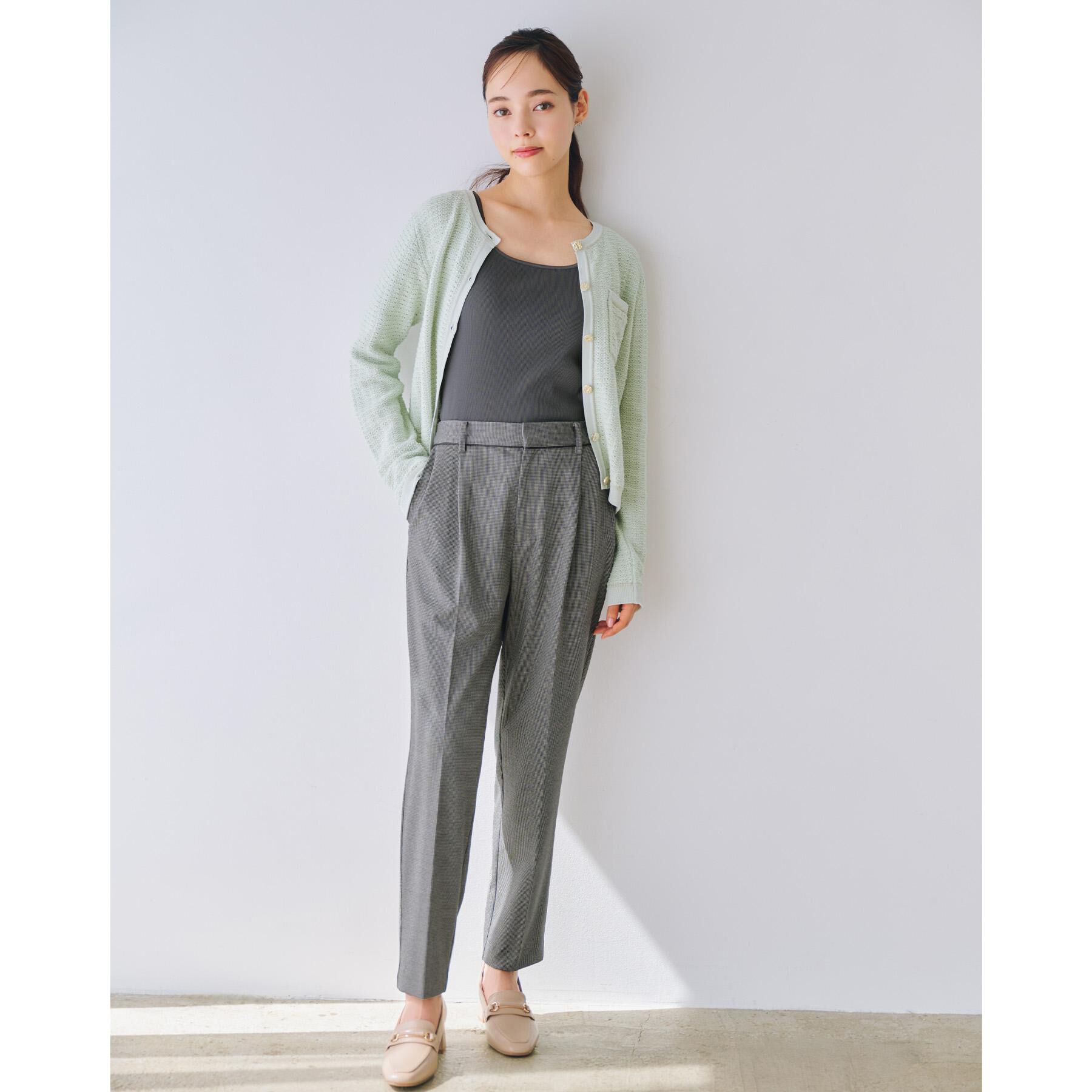 index「《丈が選べる》ストレッチテーパードパンツ/セットアップ対応【洗濯機OK/イージーアイロン】」|その他|