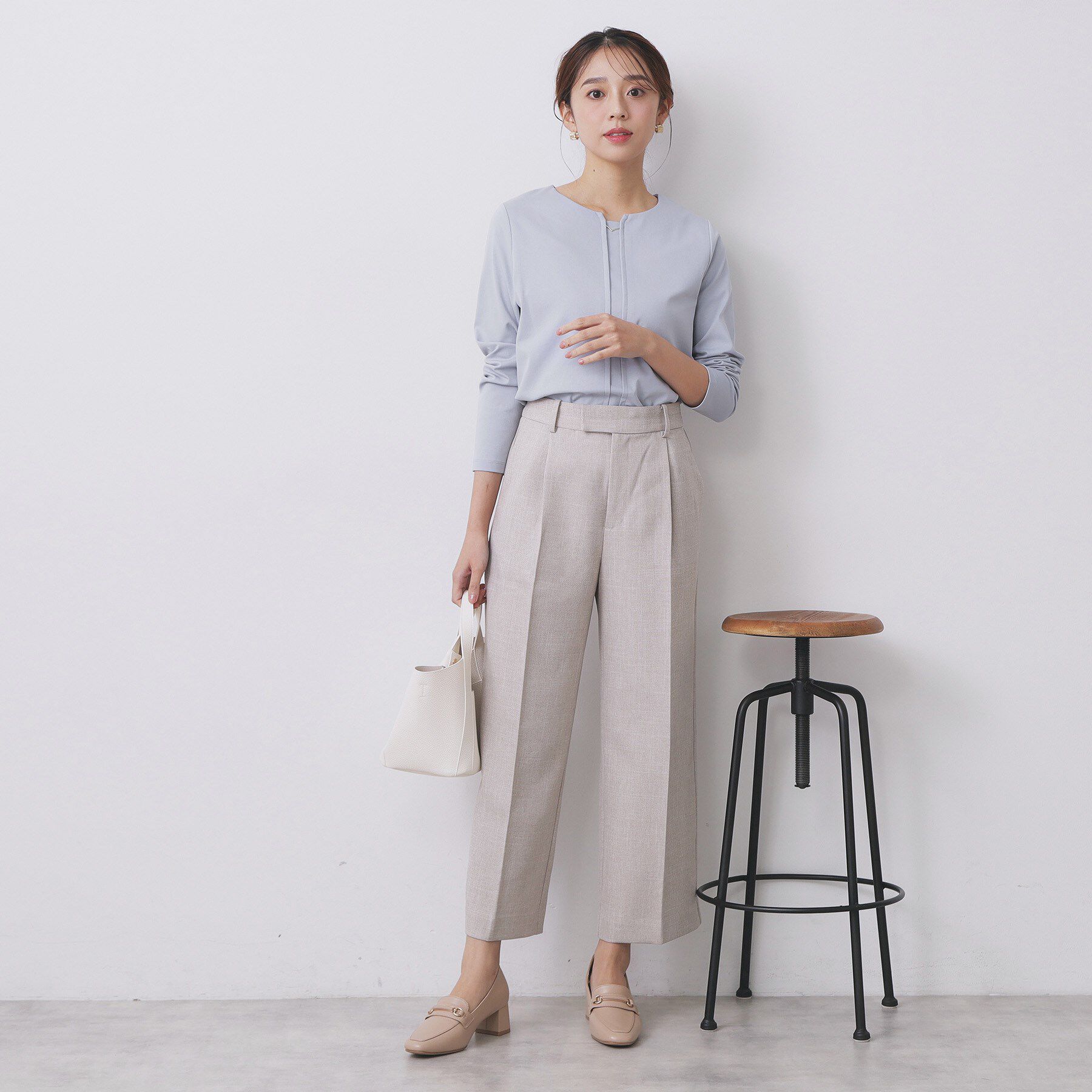 index「ワイドストレートパンツ/セットアップ対応可【洗濯機OK/イージーアイロン】」|その他|