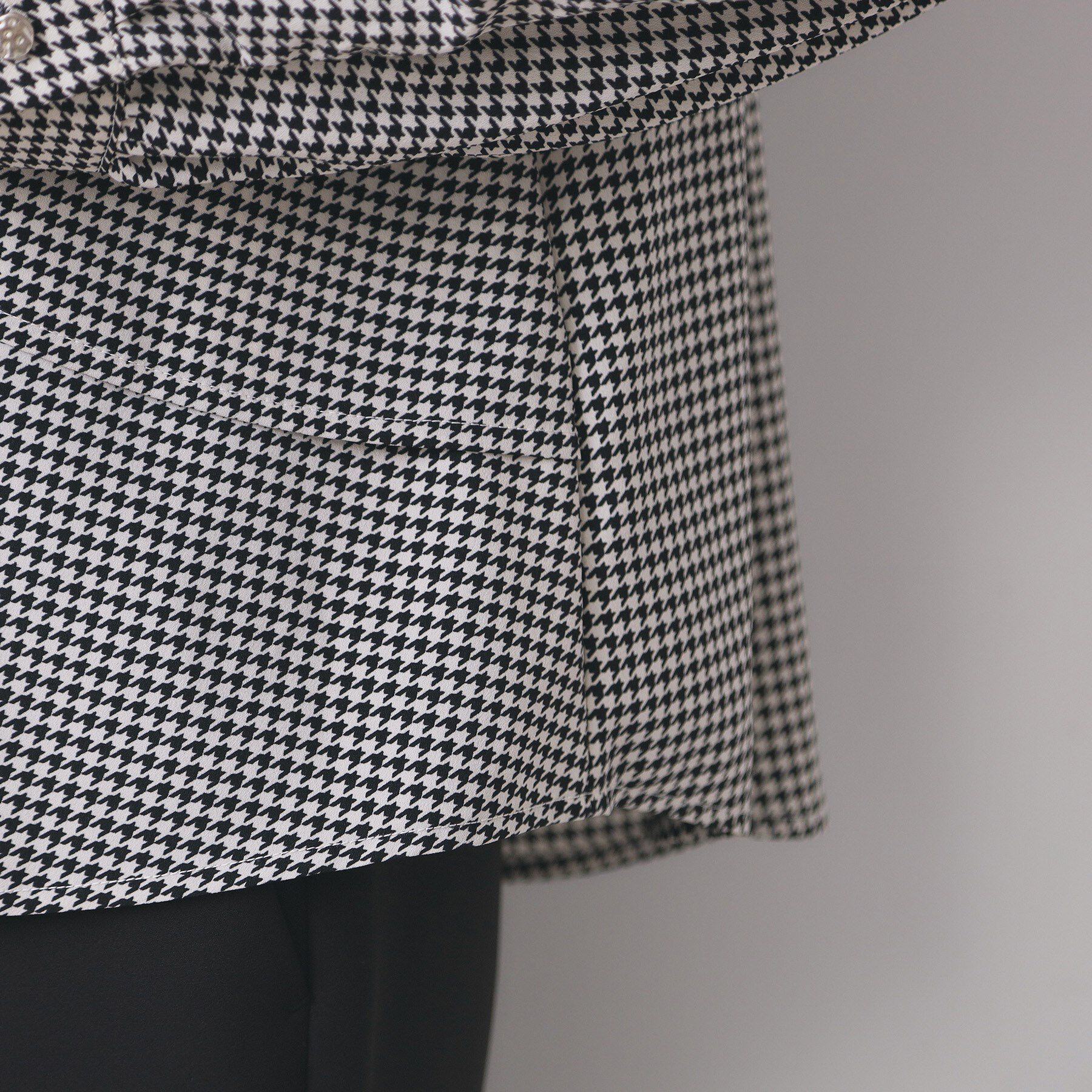 index「アシンメトリーレイヤードボウタイブラウス【洗濯機OK/イージーアイロン/防シワ】《XS～3L》」|シャツ・ブラウス|