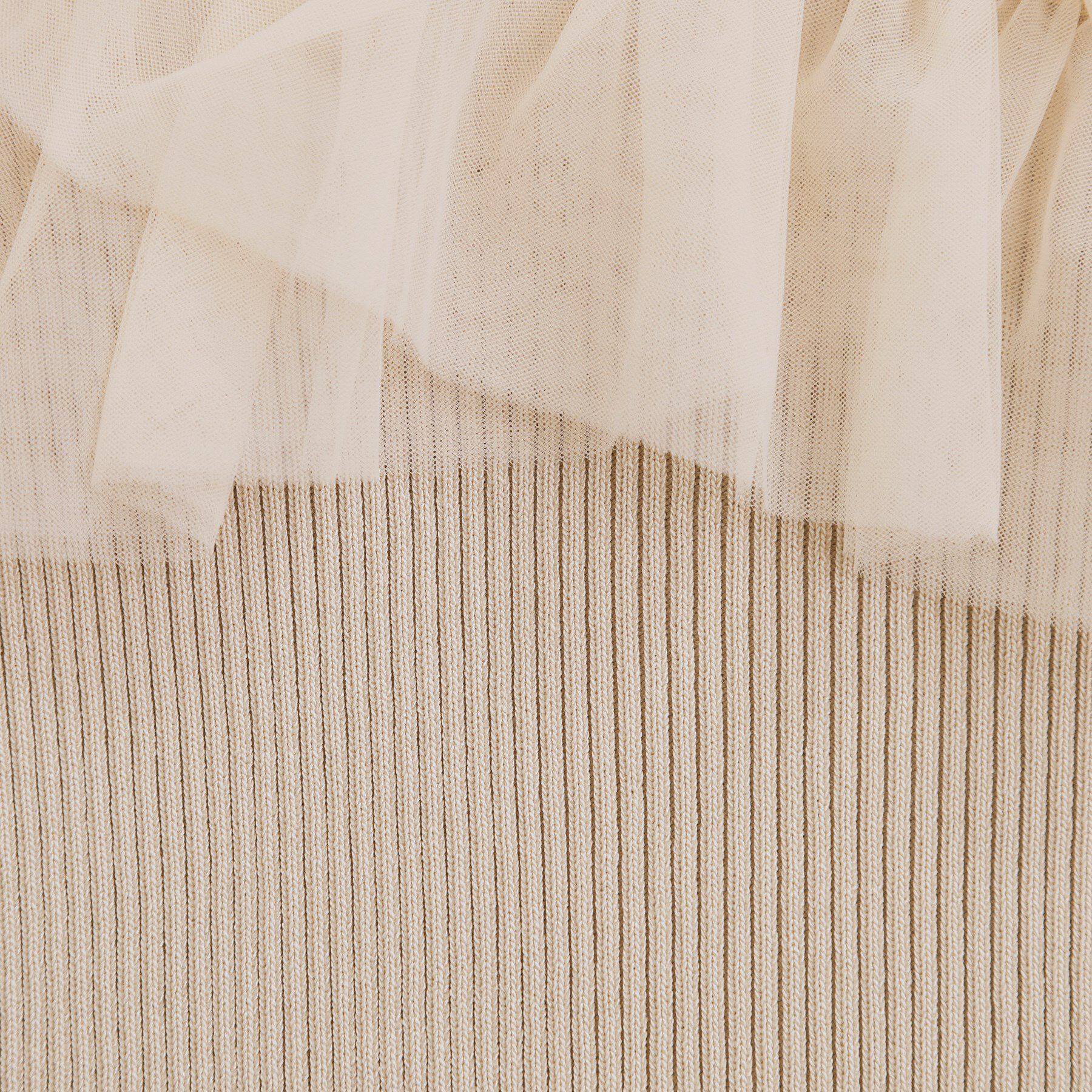 index「クロスチュールフリルリブニット【洗濯機OK/抗ピル】」|ニット・セーター|