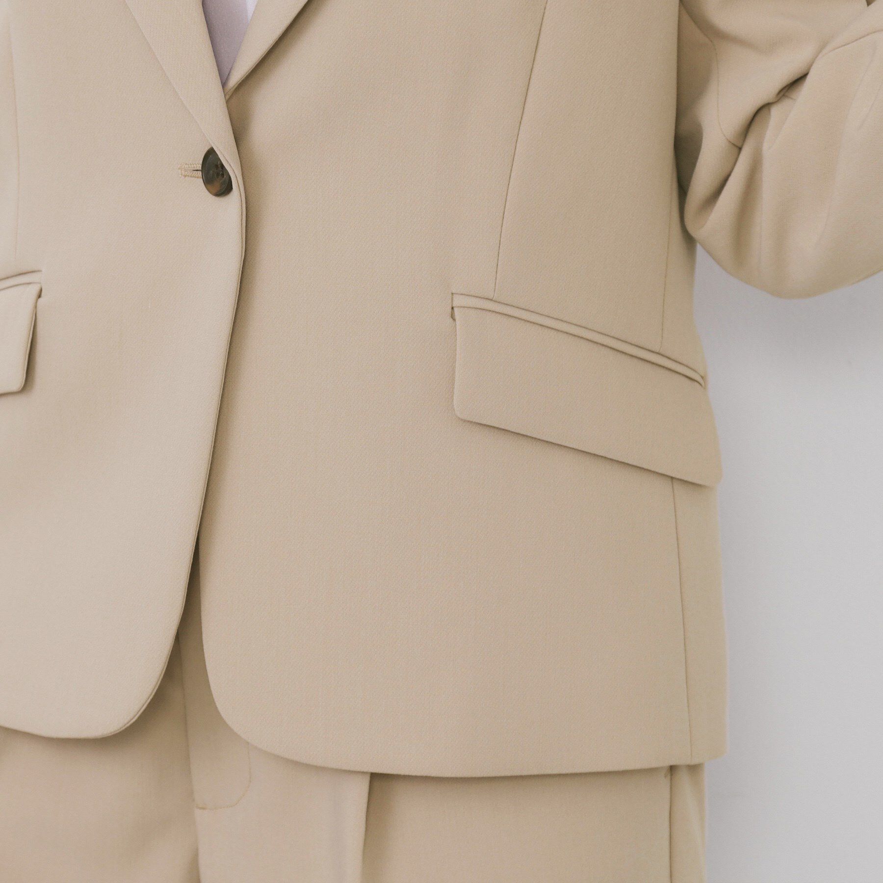 index「ストレッチテーラードジャケット/セットアップ対応【洗える/防シワ】」|テーラードジャケット|