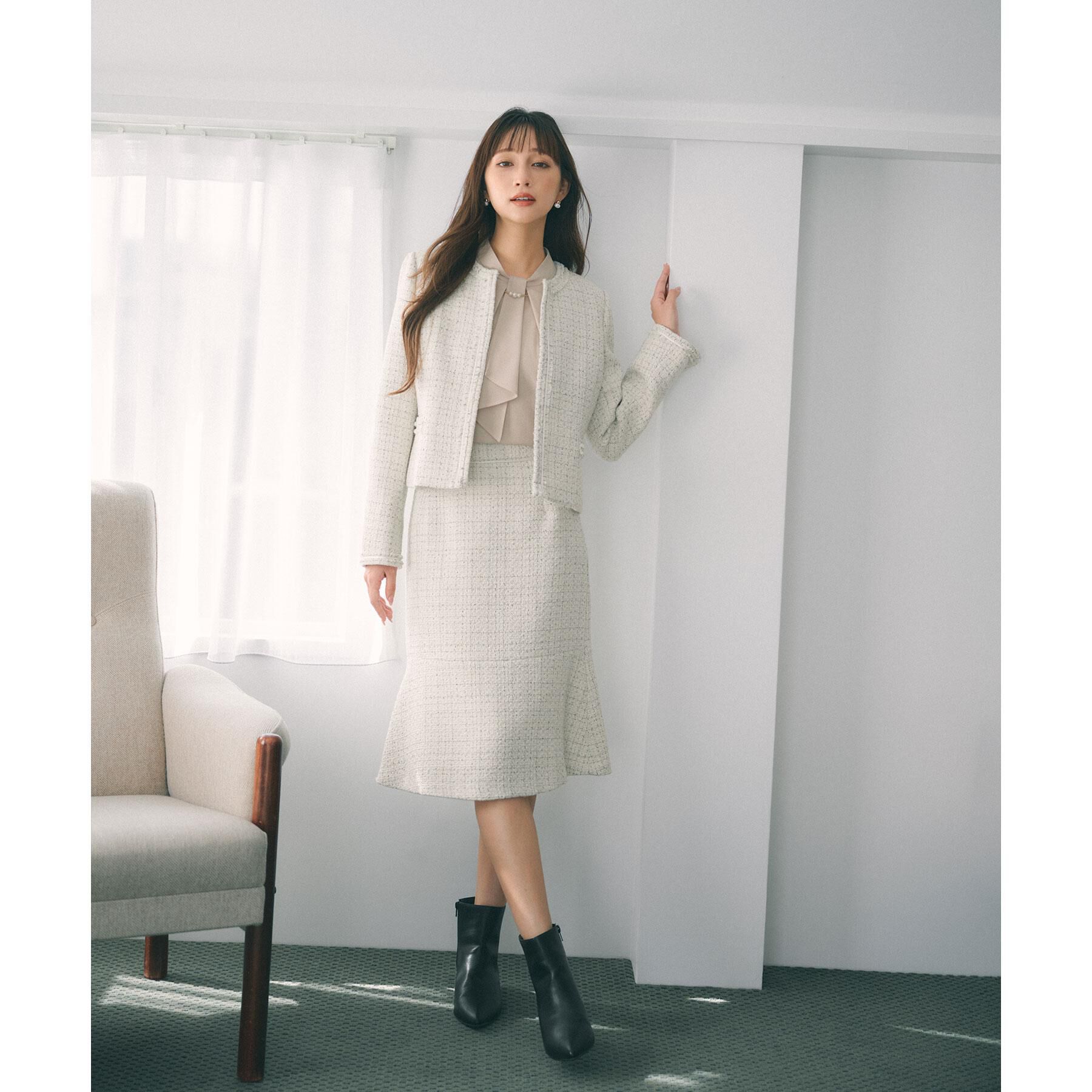 index「ボウタイタックブラウス【洗濯機OK/防シワ】《XS～3L》」|シャツ・ブラウス|